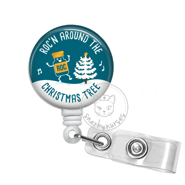 Christmas Tree Badge Reel