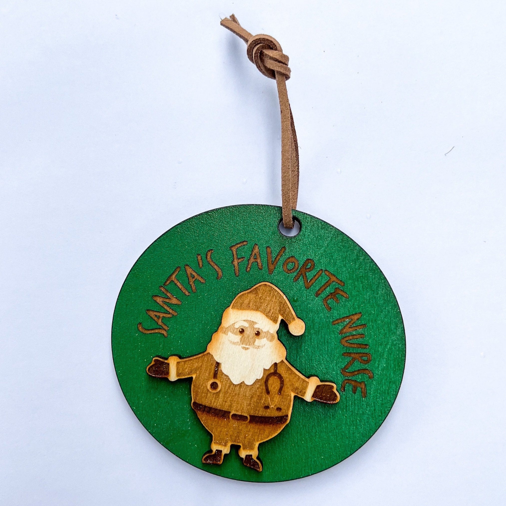 Ornament: Santa's Favorite Nurse