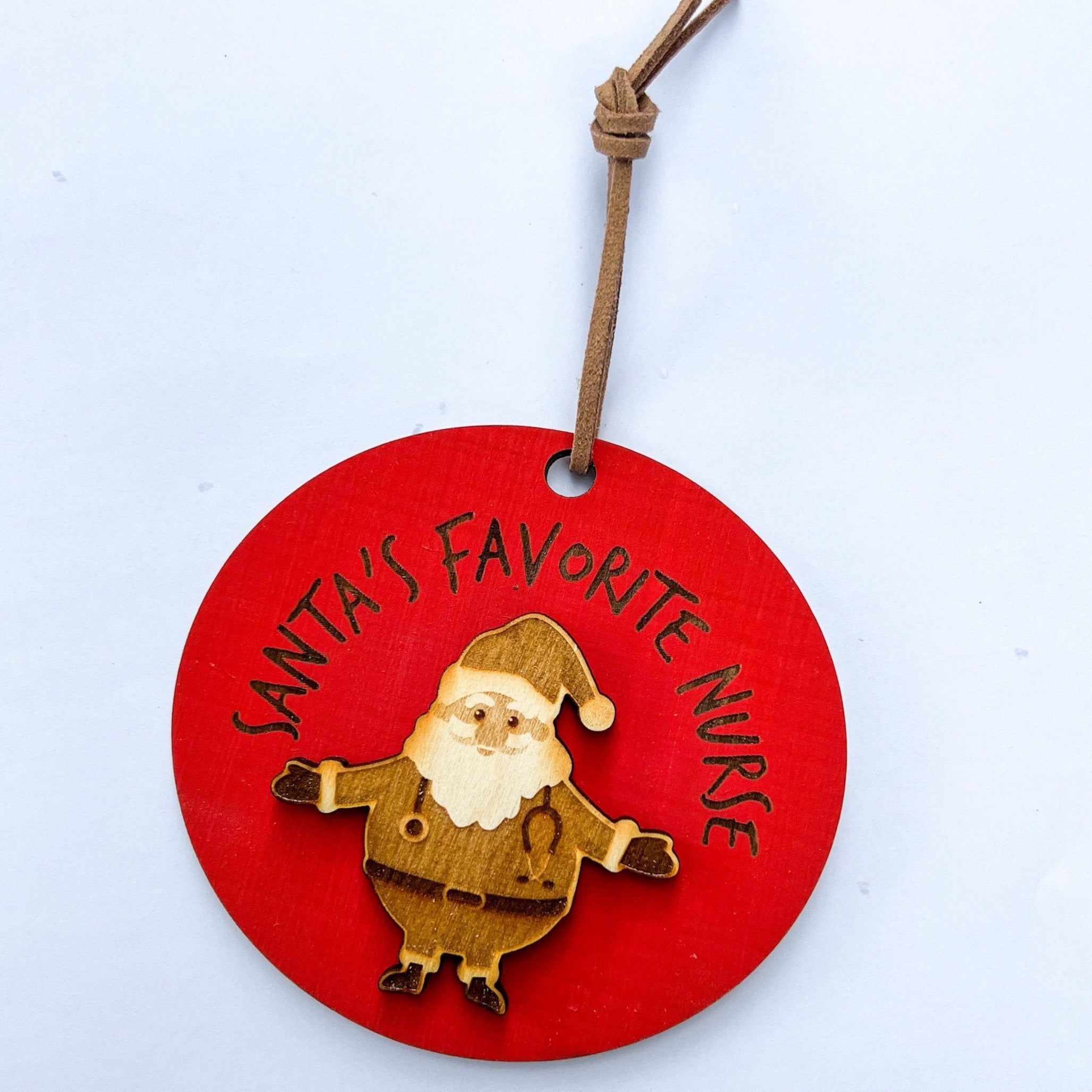 Ornament: Santa's Favorite Nurse