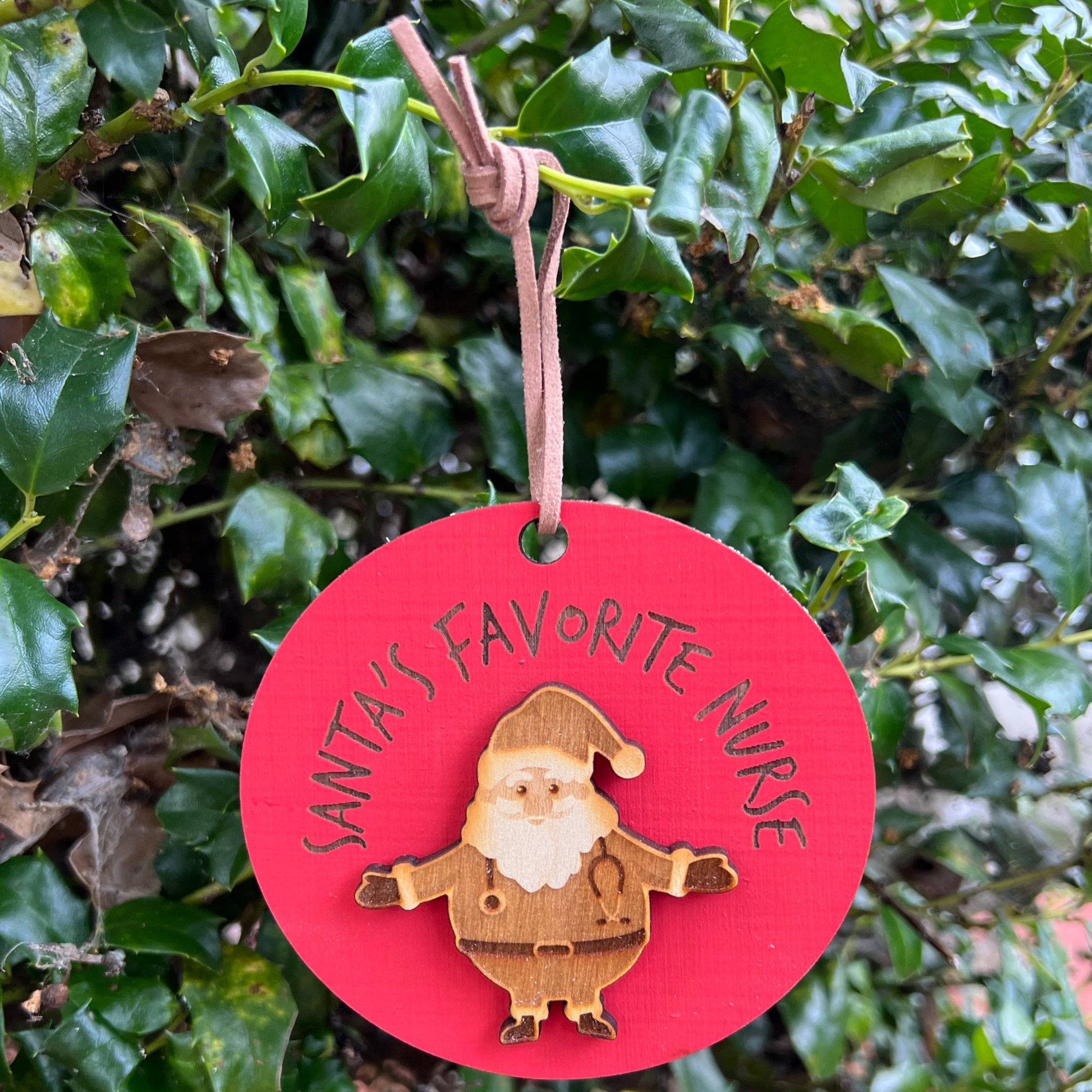 Ornament: Santa's Favorite Nurse