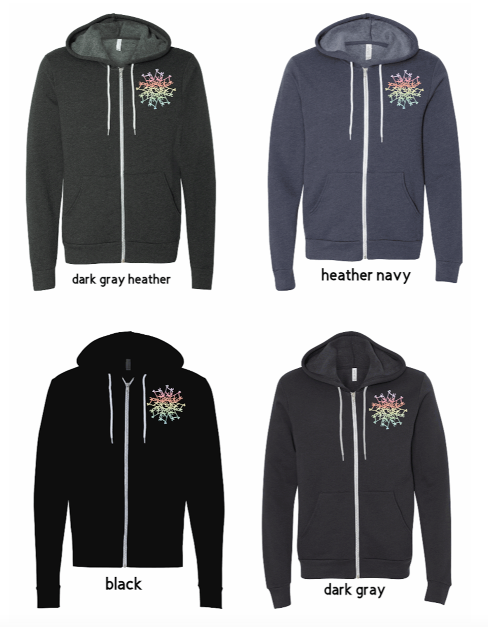 Full-Zip Hoodie: Fuckflake