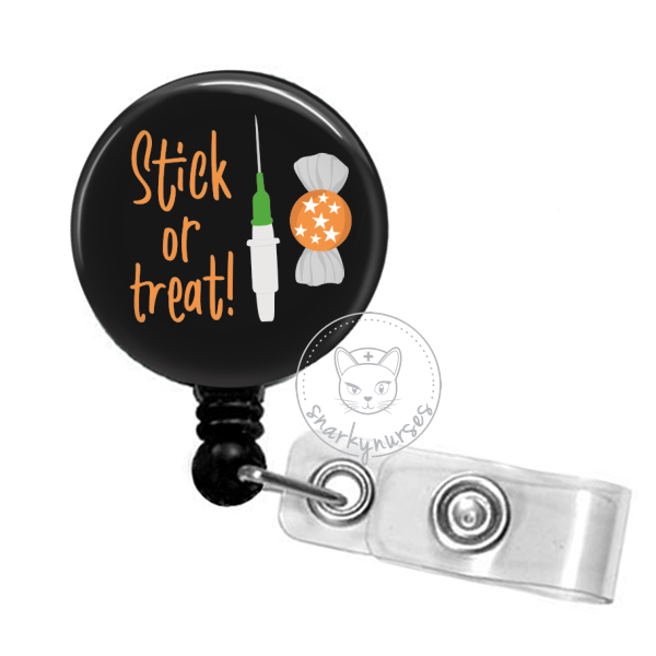 Badge Reel: Stick or Treat – snarkynurses