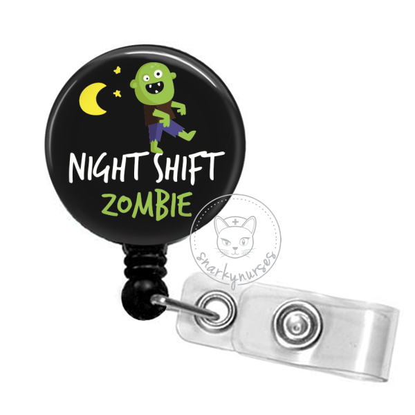 Badge Reel: Night Shift Zombie – snarkynurses