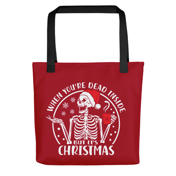 Tote: Dead Inside But It's Christmas