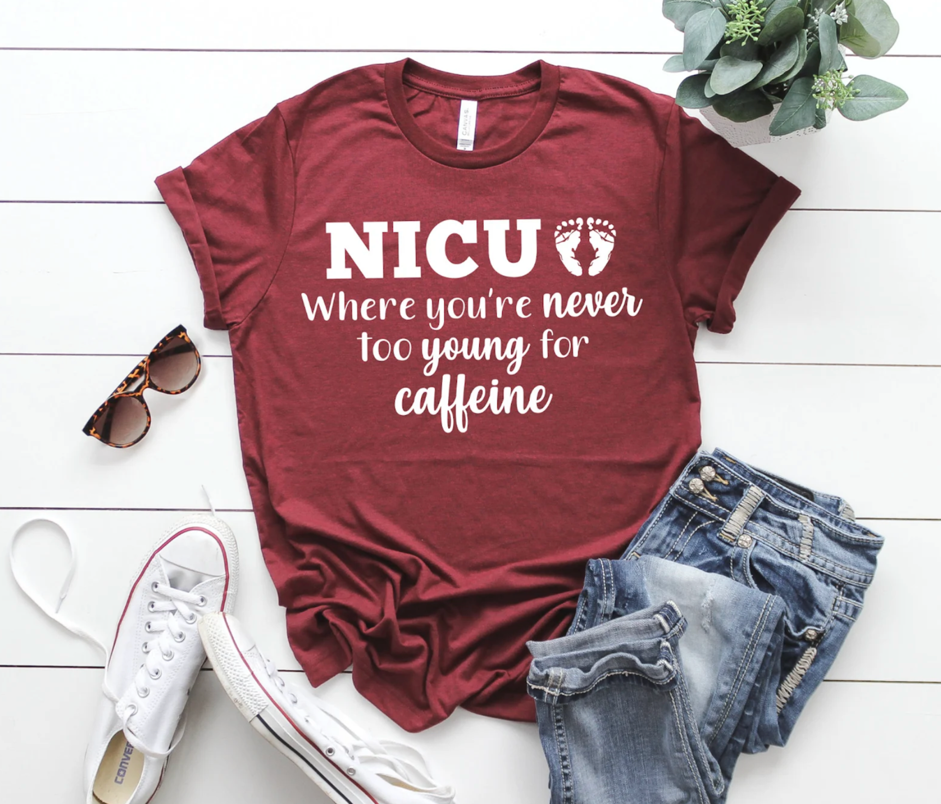NICU: Caffeine - Short Sleeves