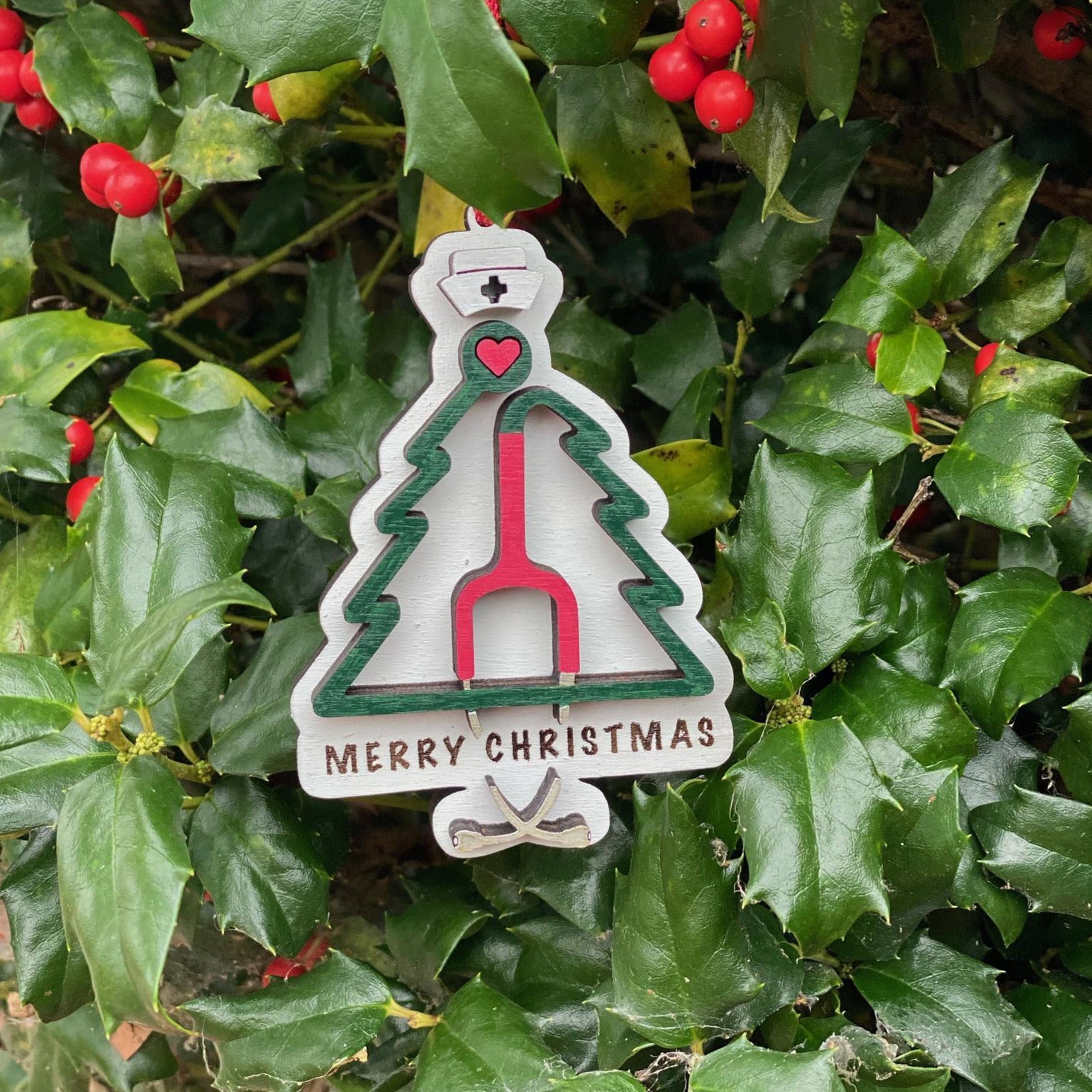 Ornament: Stethoscope Tree