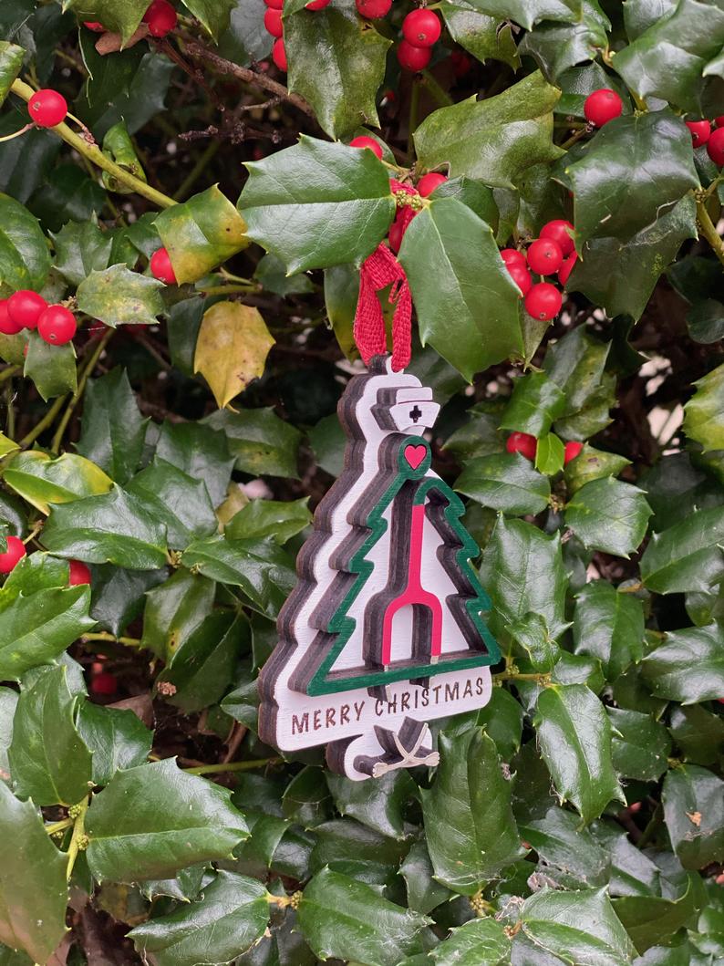 Ornament: Stethoscope Tree