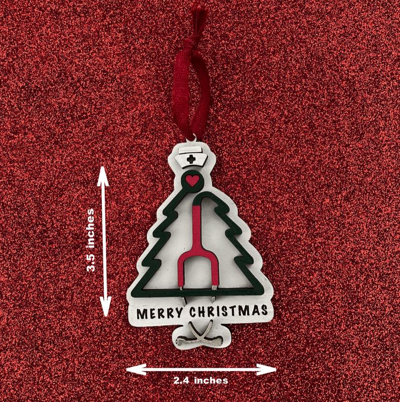Ornament: Stethoscope Tree
