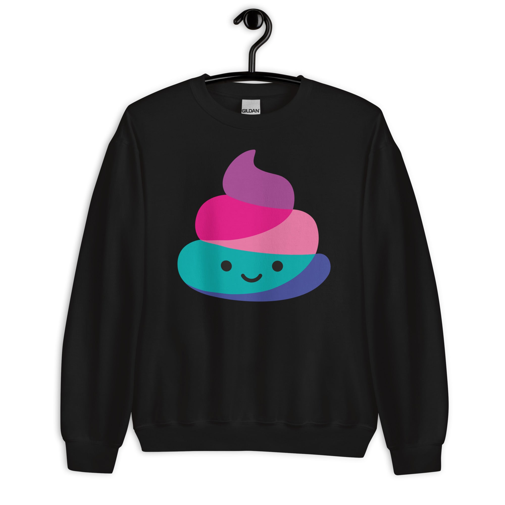 Sweatshirt: Rainbow Poo