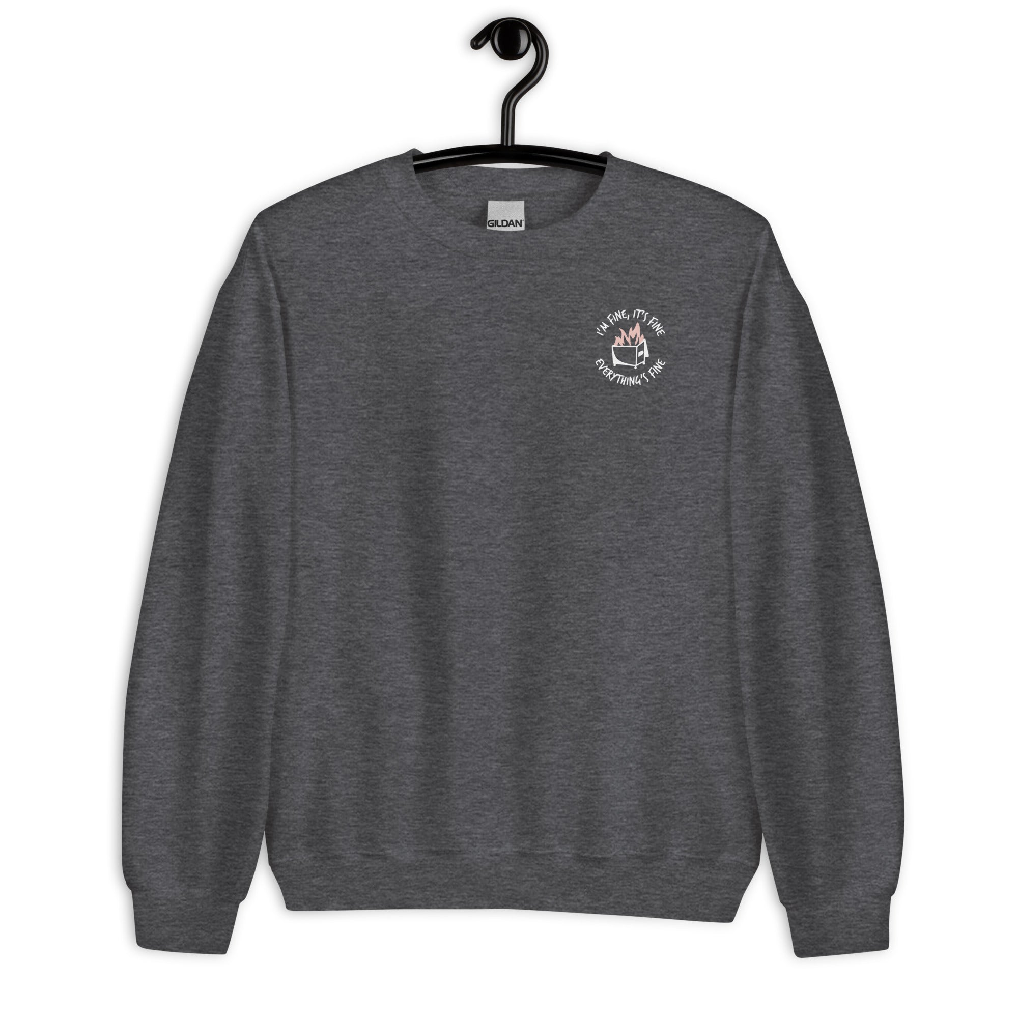 Sweatshirt: Dumpster Fire - Small Version