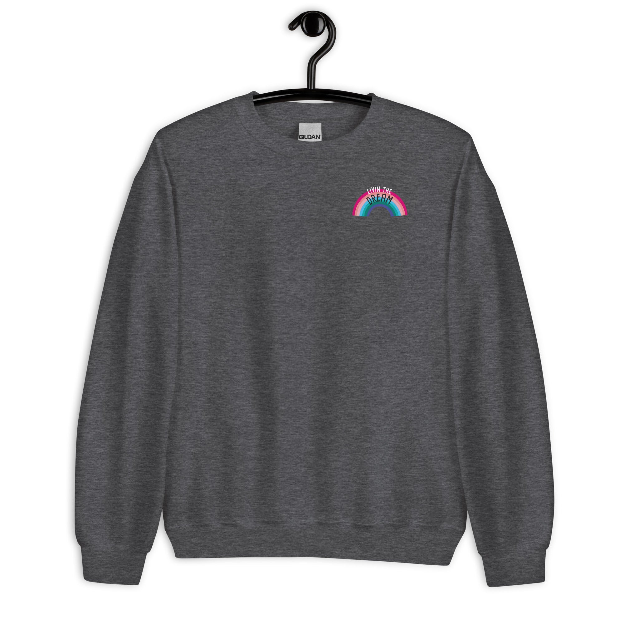 Sweatshirt: Livin the Dream - Left Chest
