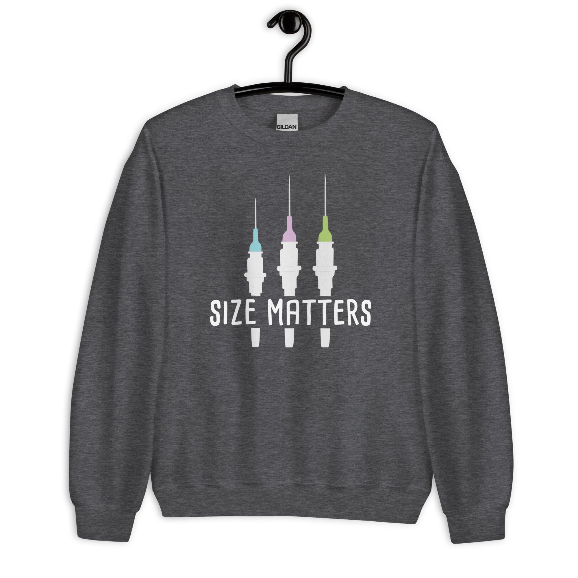 Sweatshirt: Size Matters