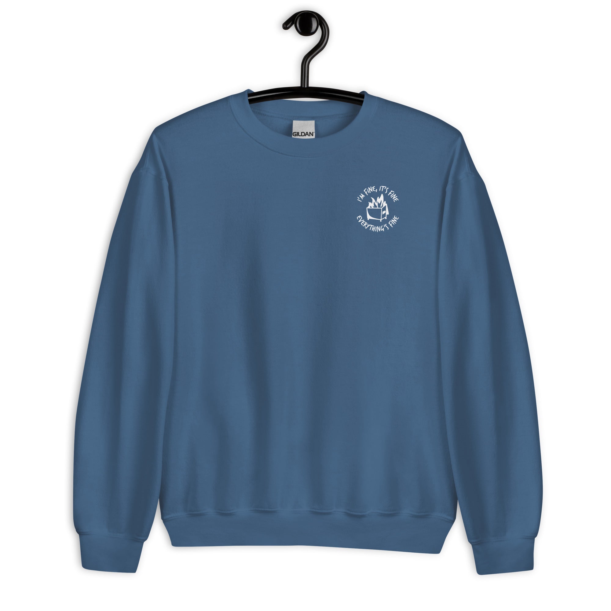 Sweatshirt: Dumpster Fire - Small Version