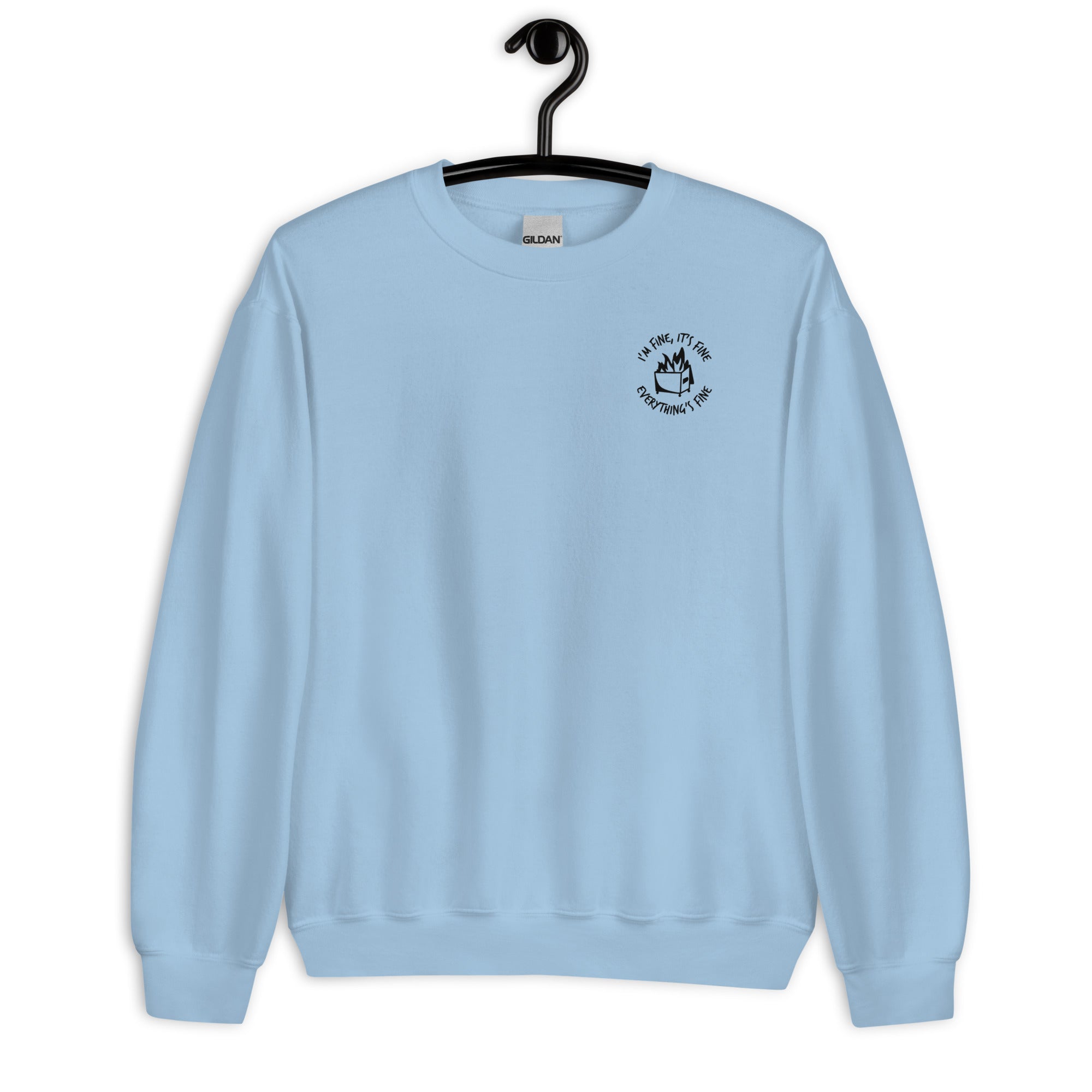 Sweatshirt: Dumpster Fire - Small Version