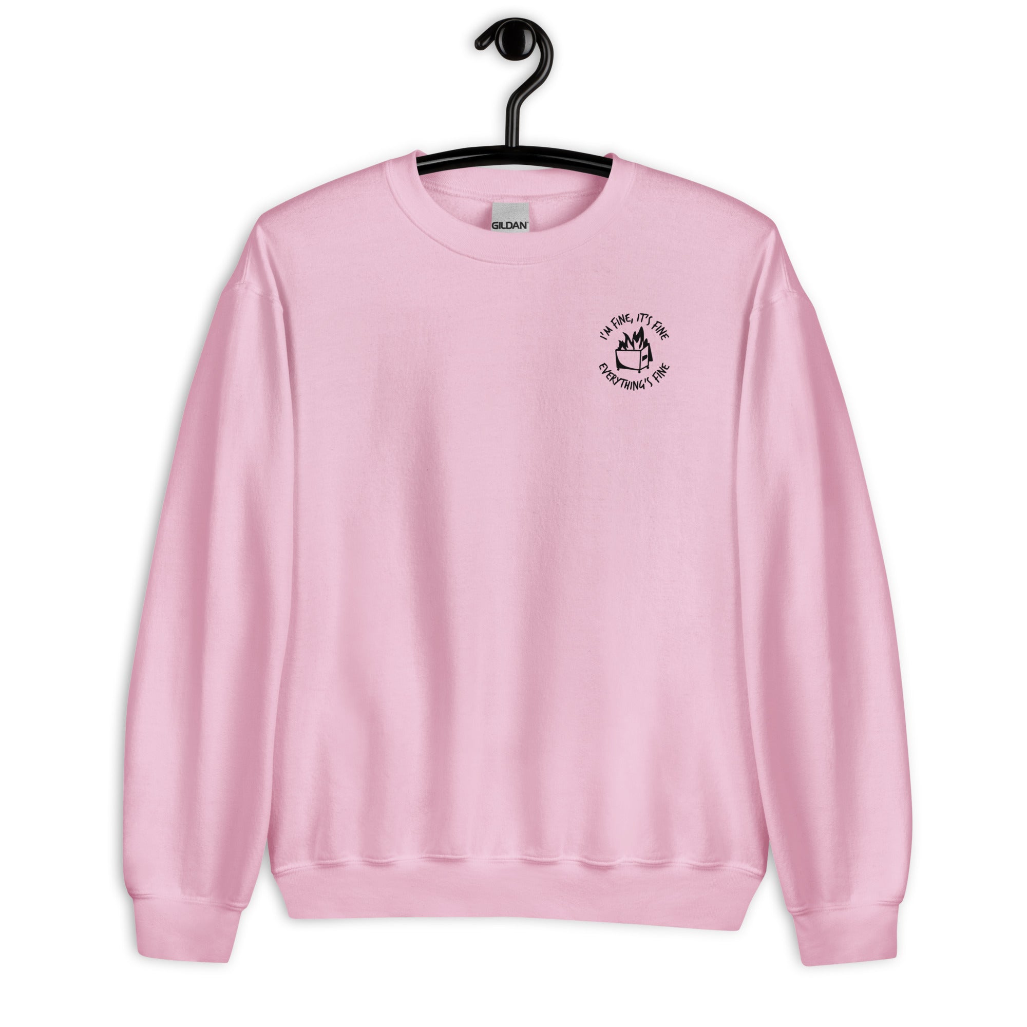 Sweatshirt: Dumpster Fire - Small Version