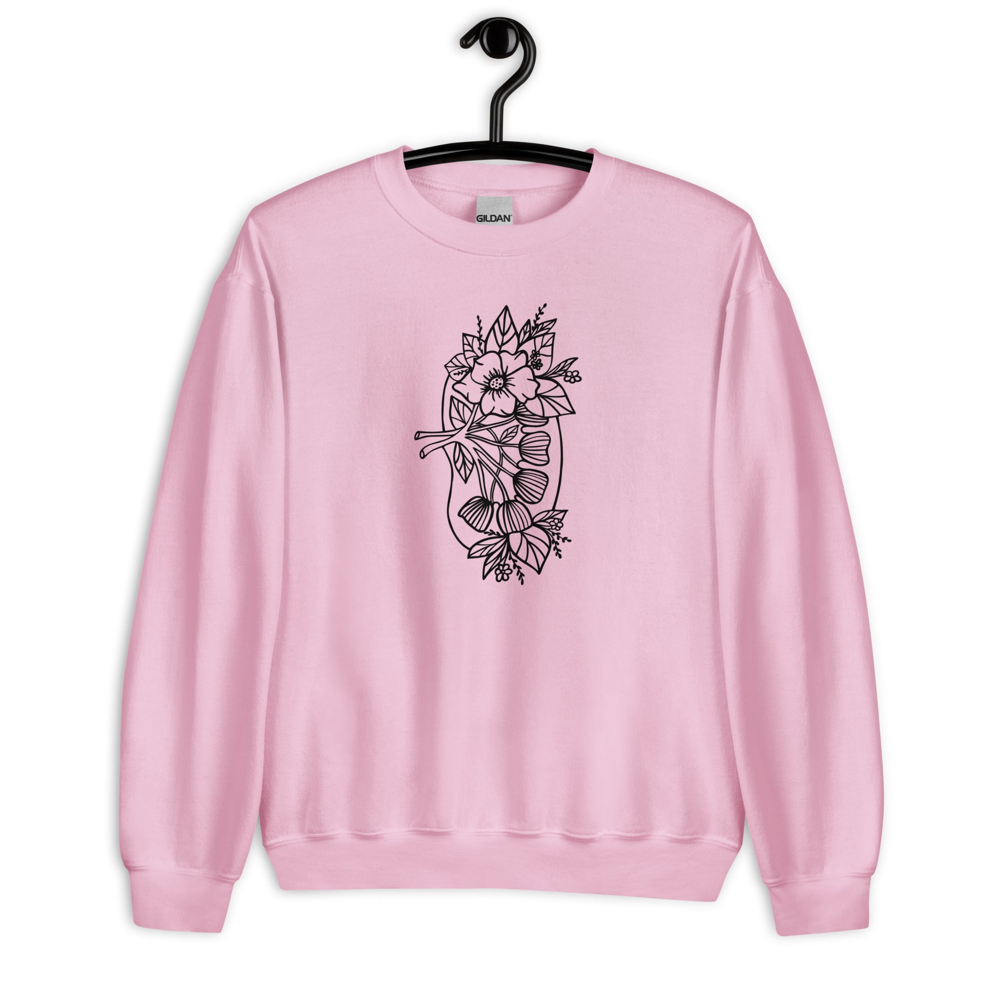Sweatshirt: Floral Kidney