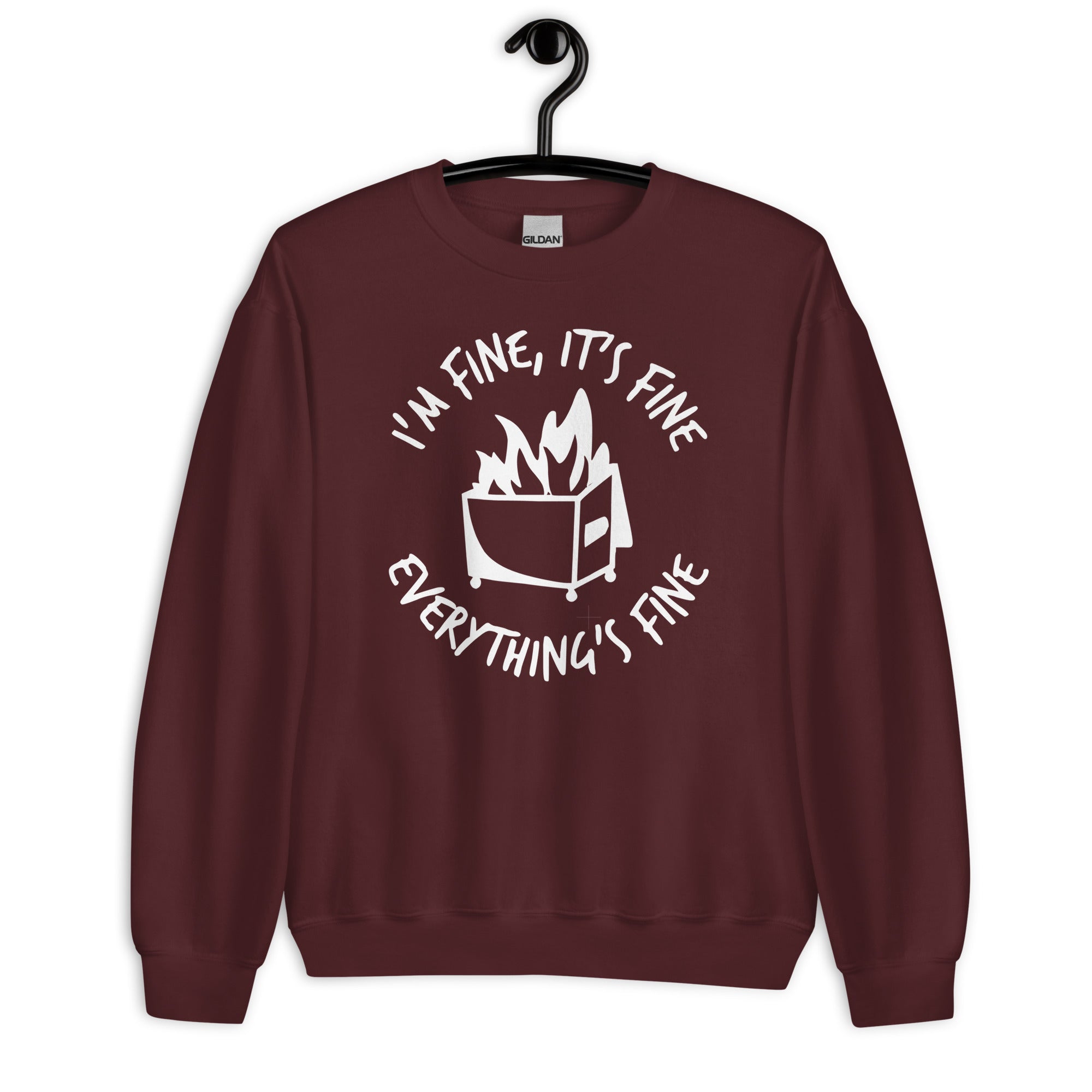 Sweatshirt: Dumpster Fire