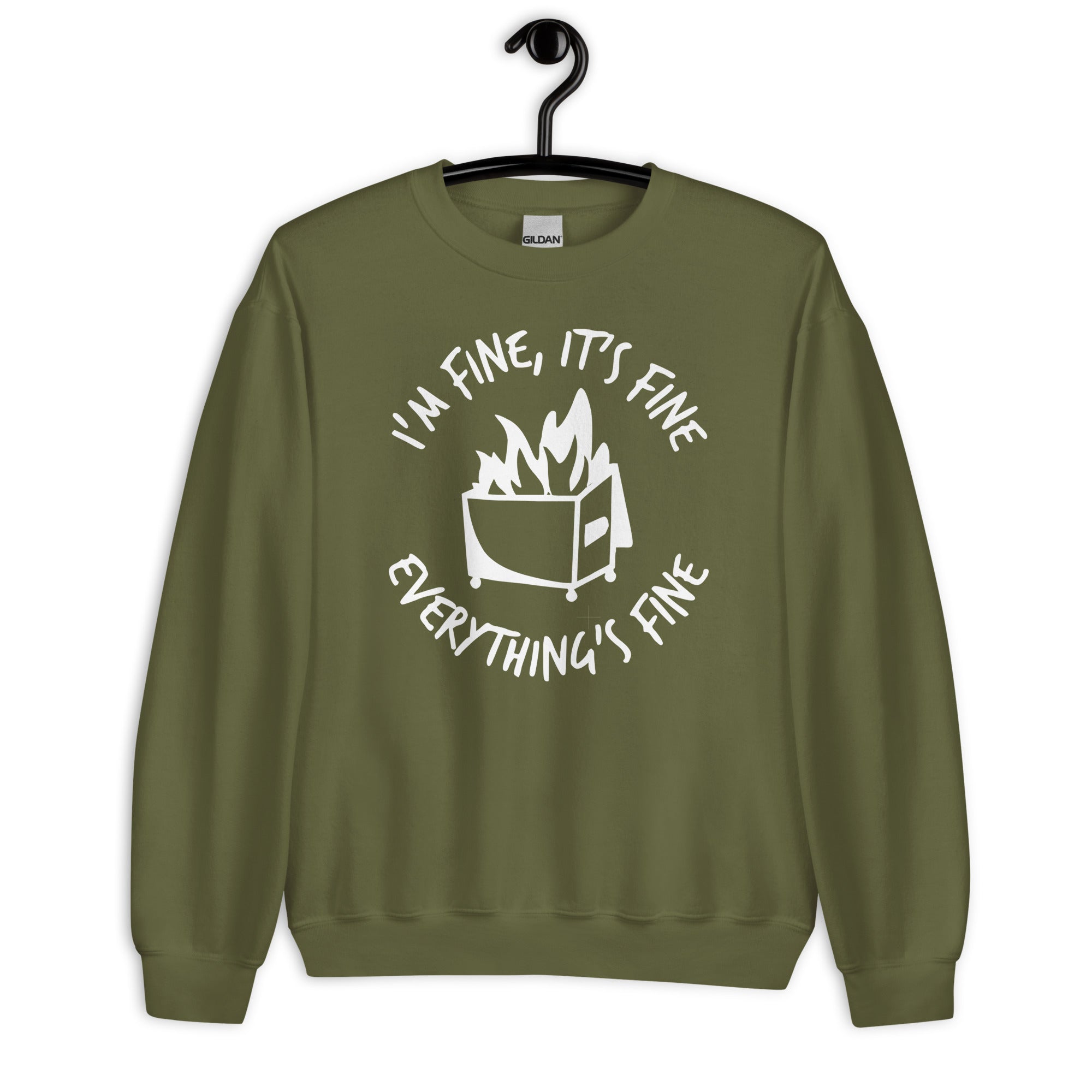 Sweatshirt: Dumpster Fire