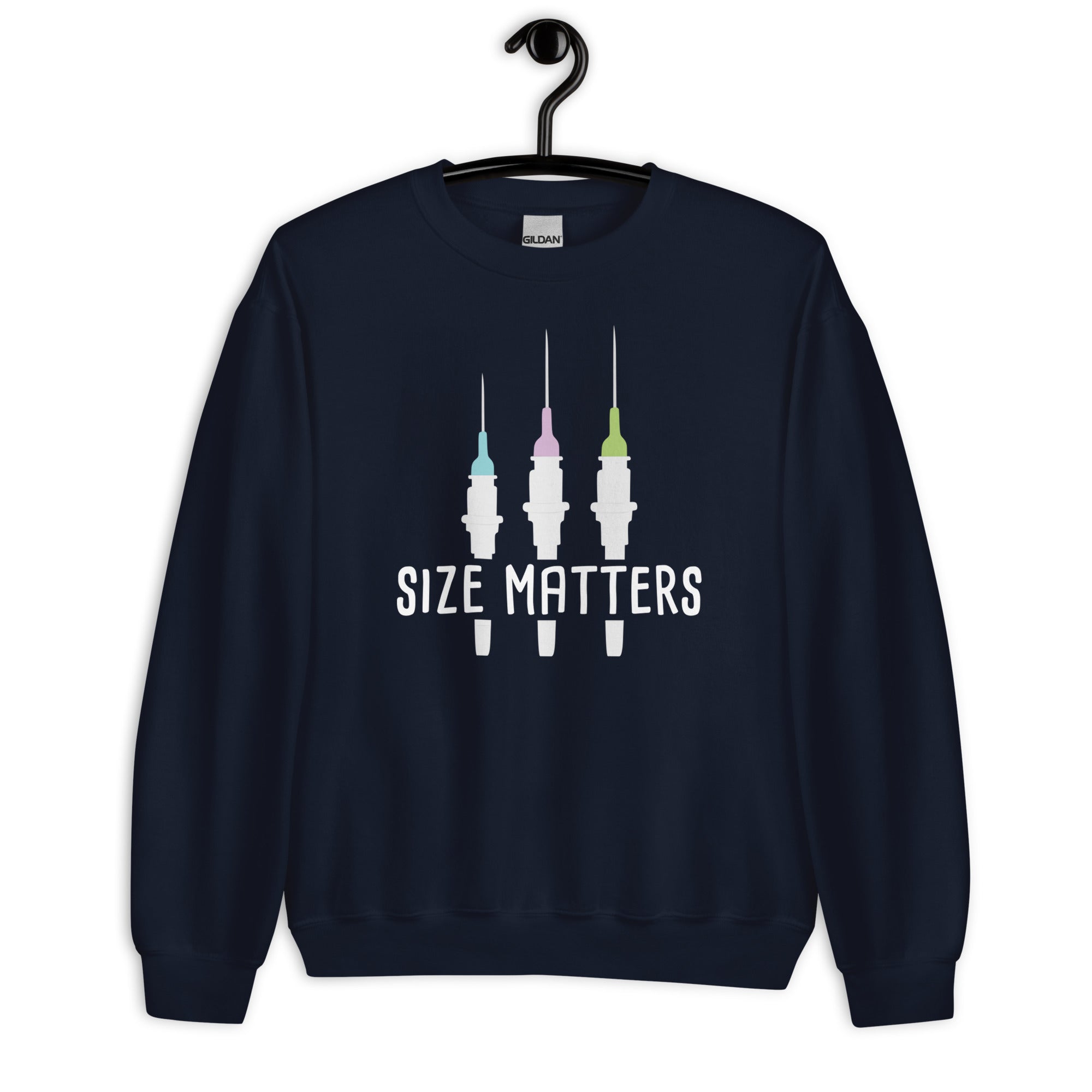 Sweatshirt: Size Matters