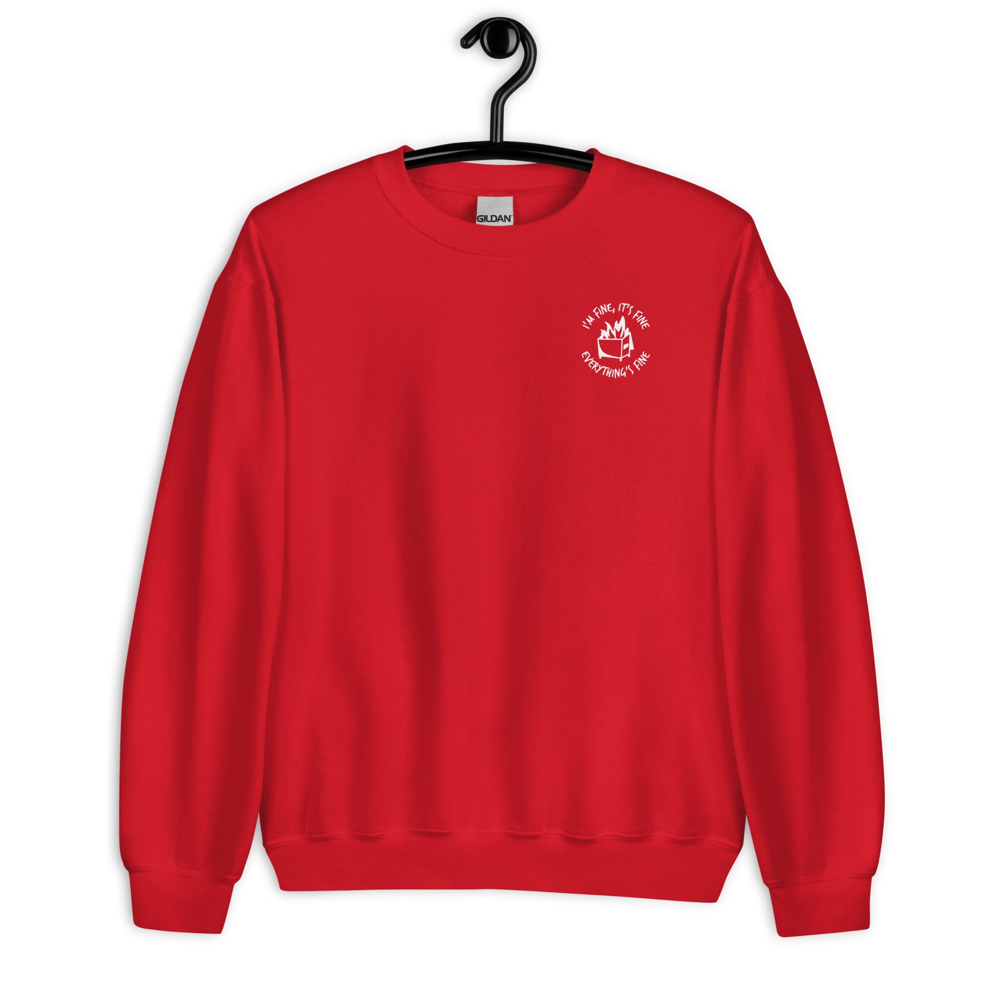 Sweatshirt: Dumpster Fire - Small Version
