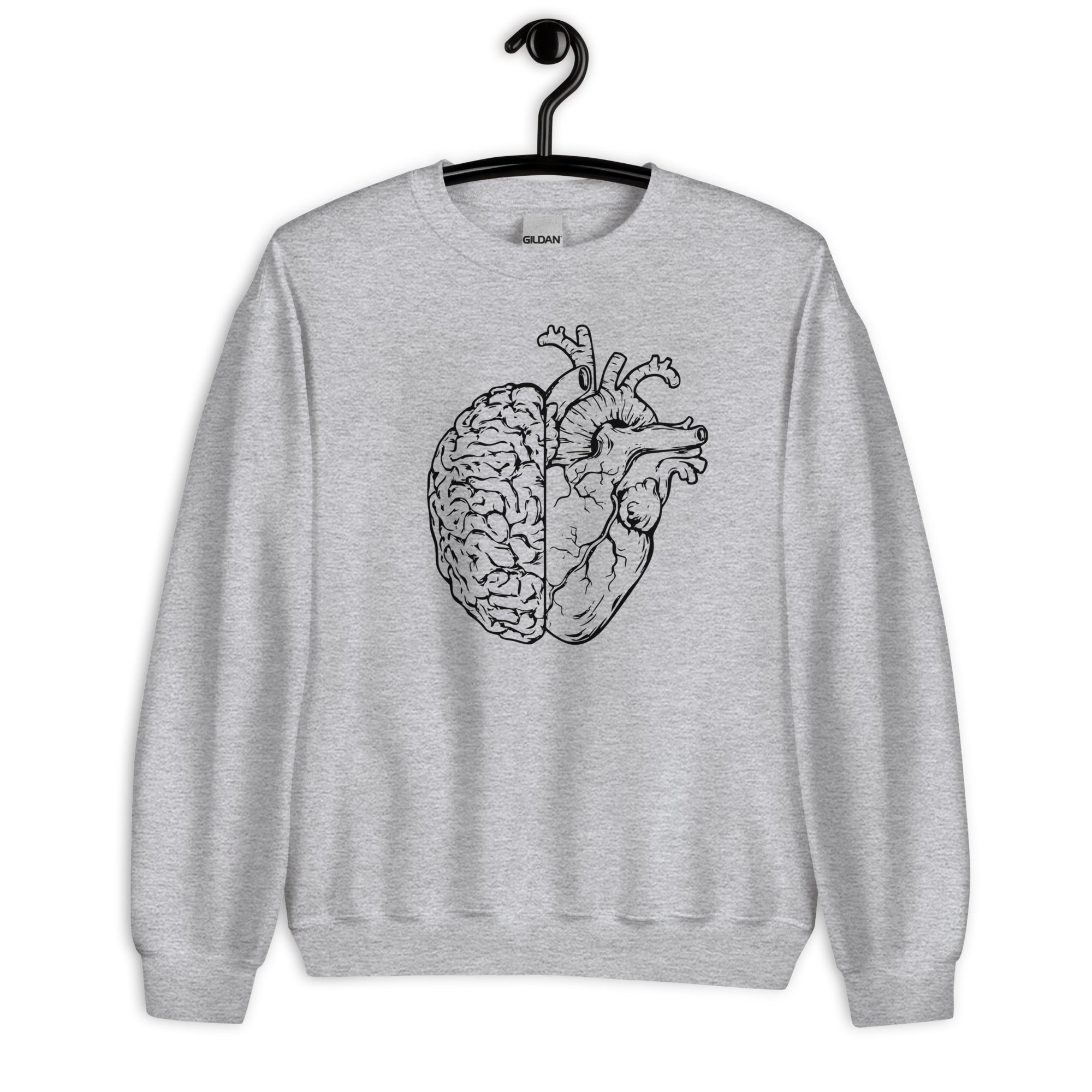 Sweatshirt: Heart & Brain