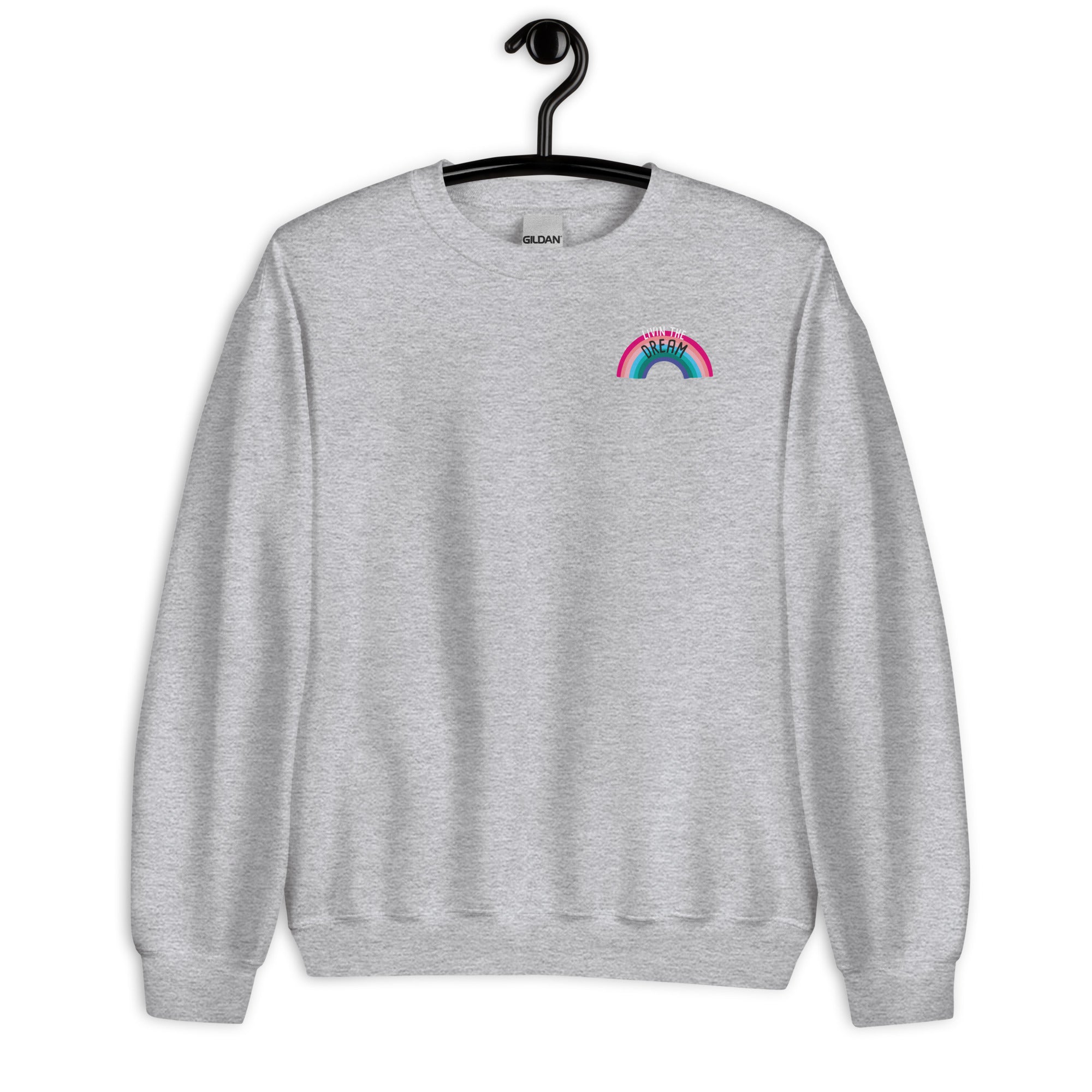 Sweatshirt: Livin the Dream - Left Chest