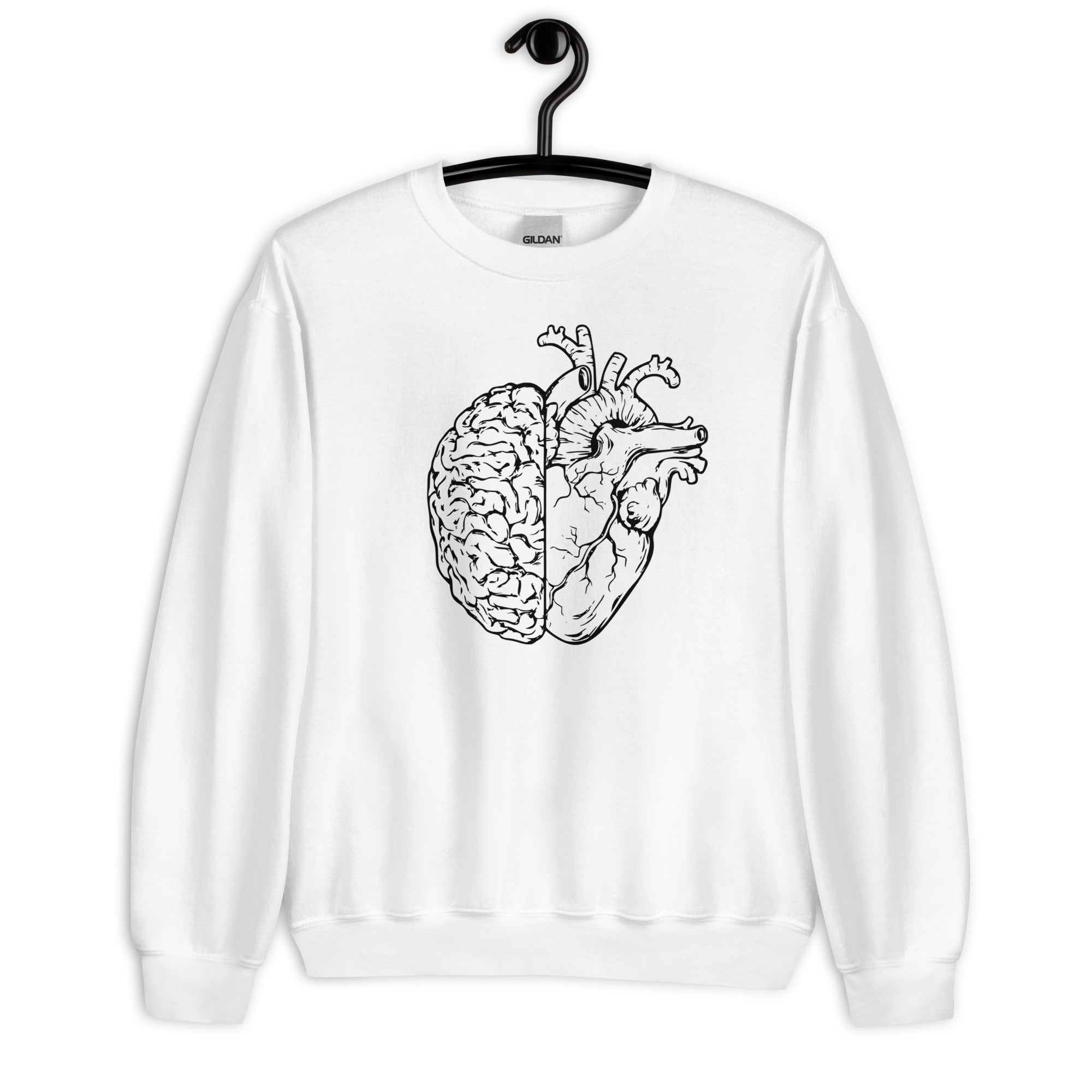 Sweatshirt: Heart & Brain