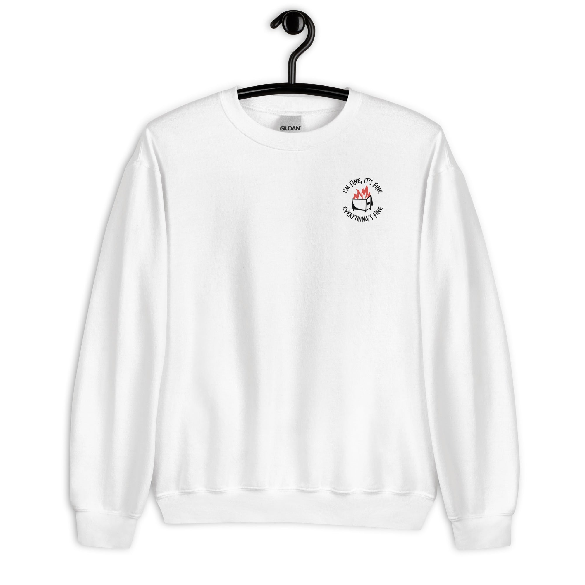 Sweatshirt: Dumpster Fire - Small Version