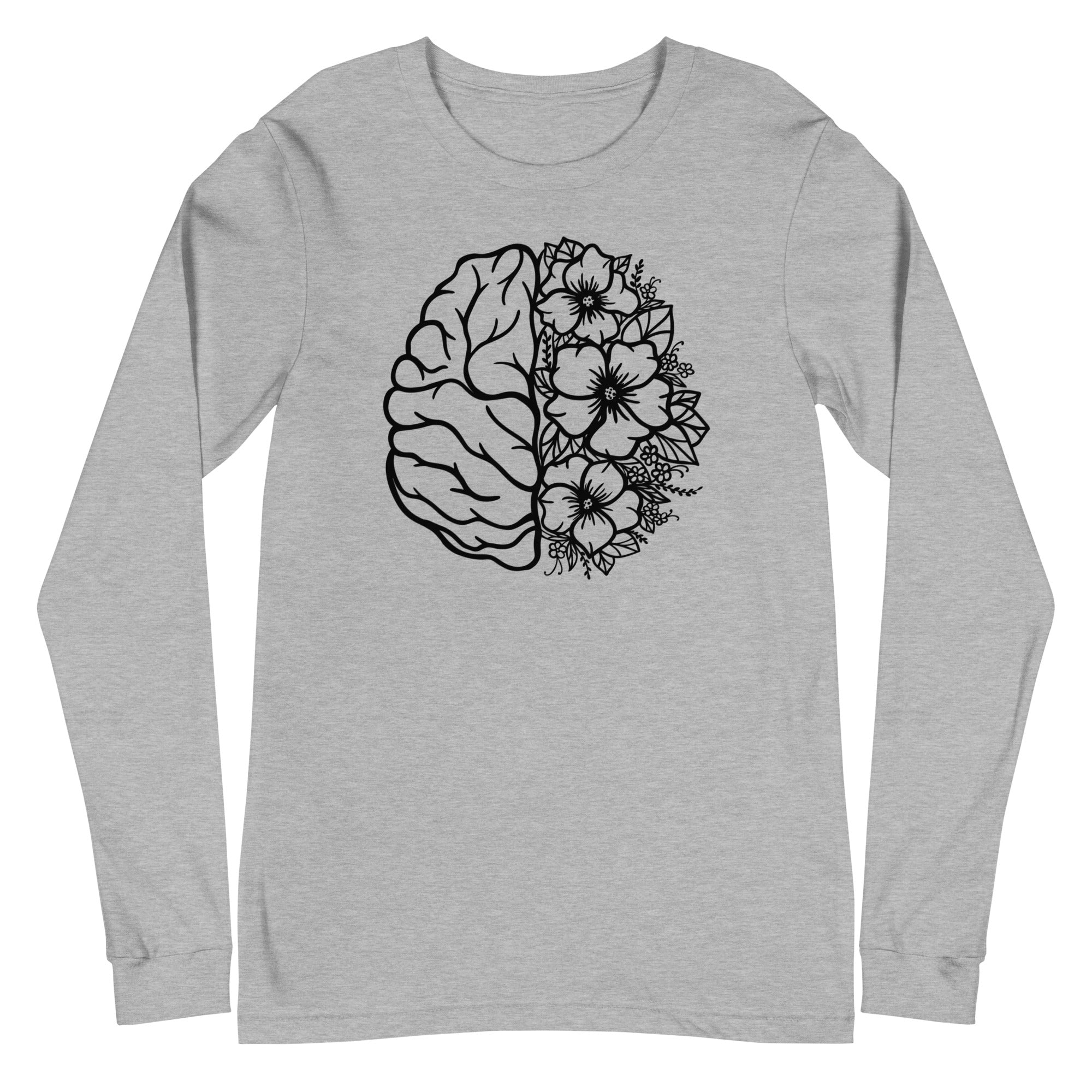 Floral Brain - Long Sleeve