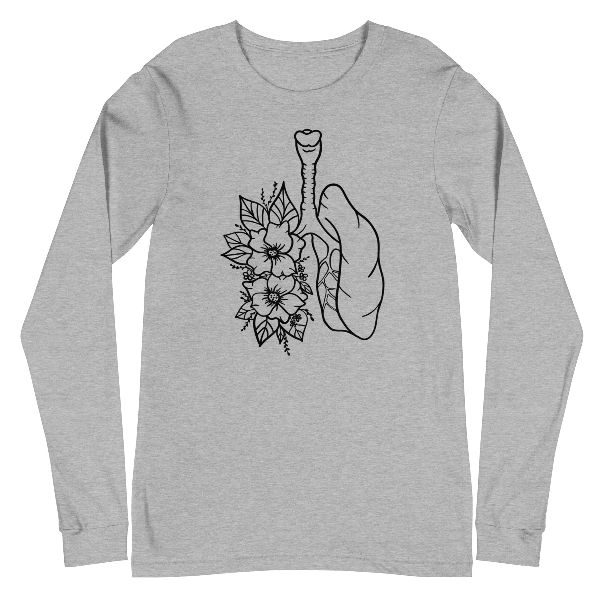 Floral Lungs - Long Sleeve