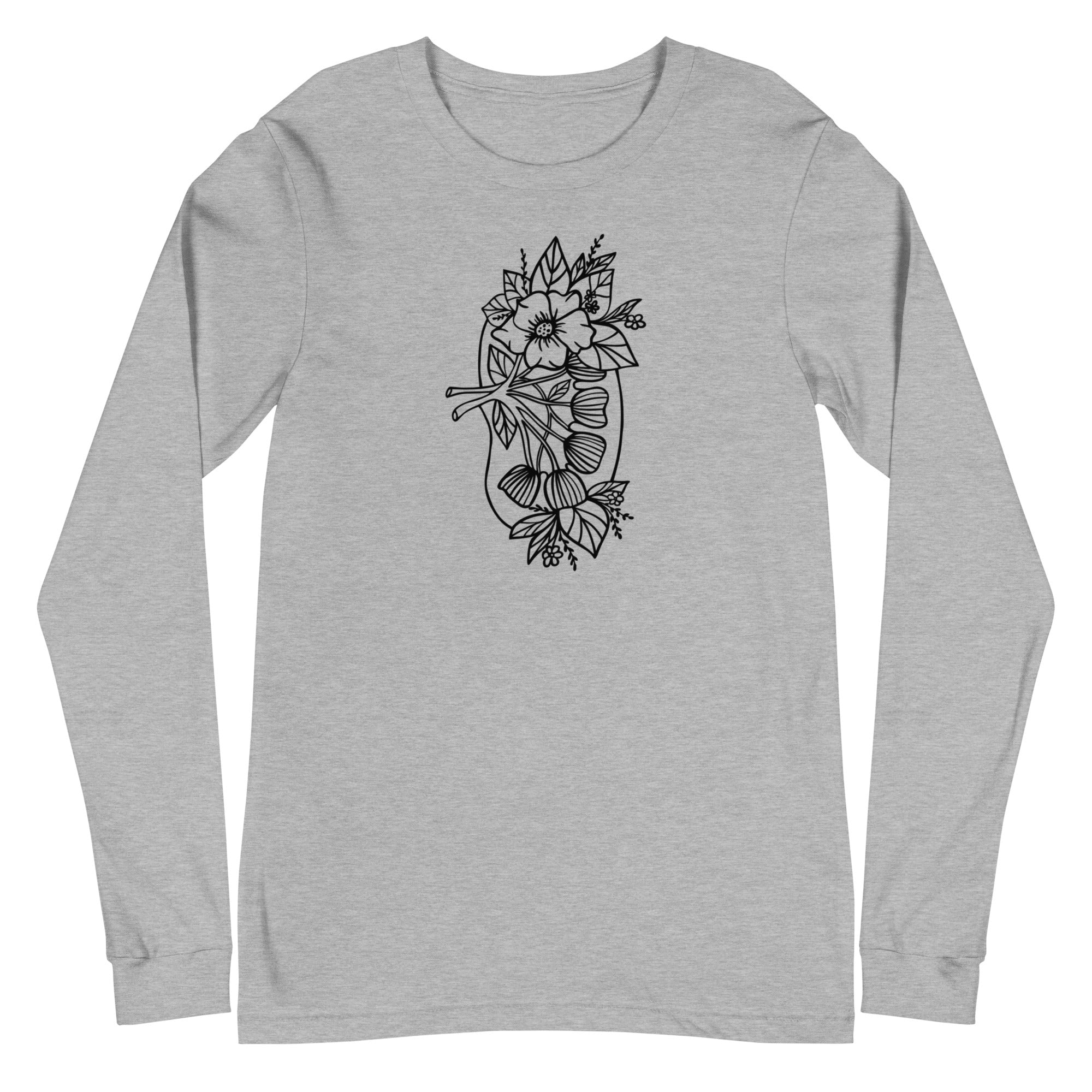 Floral Kidney - Long Sleeve