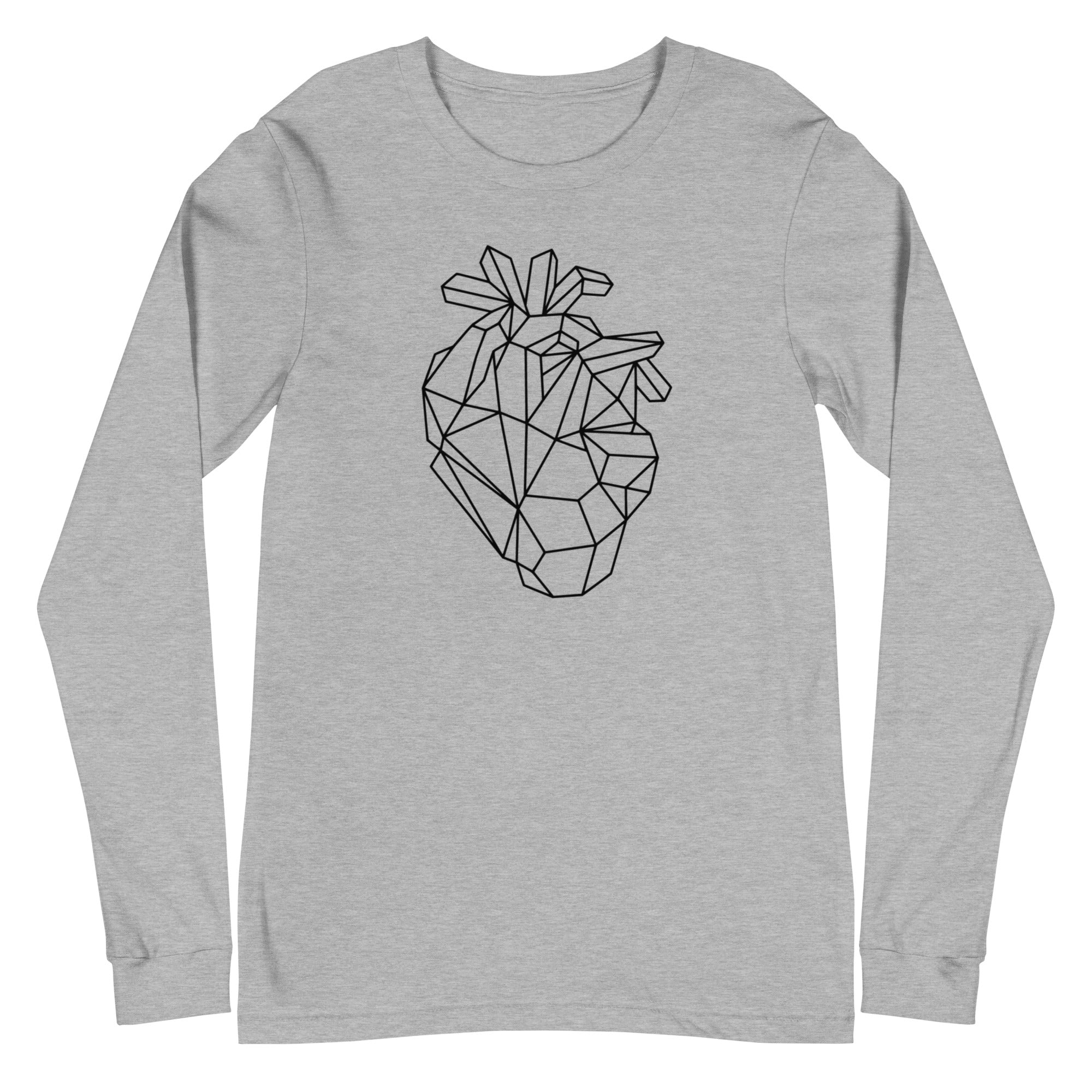Geometric Heart - Long Sleeve