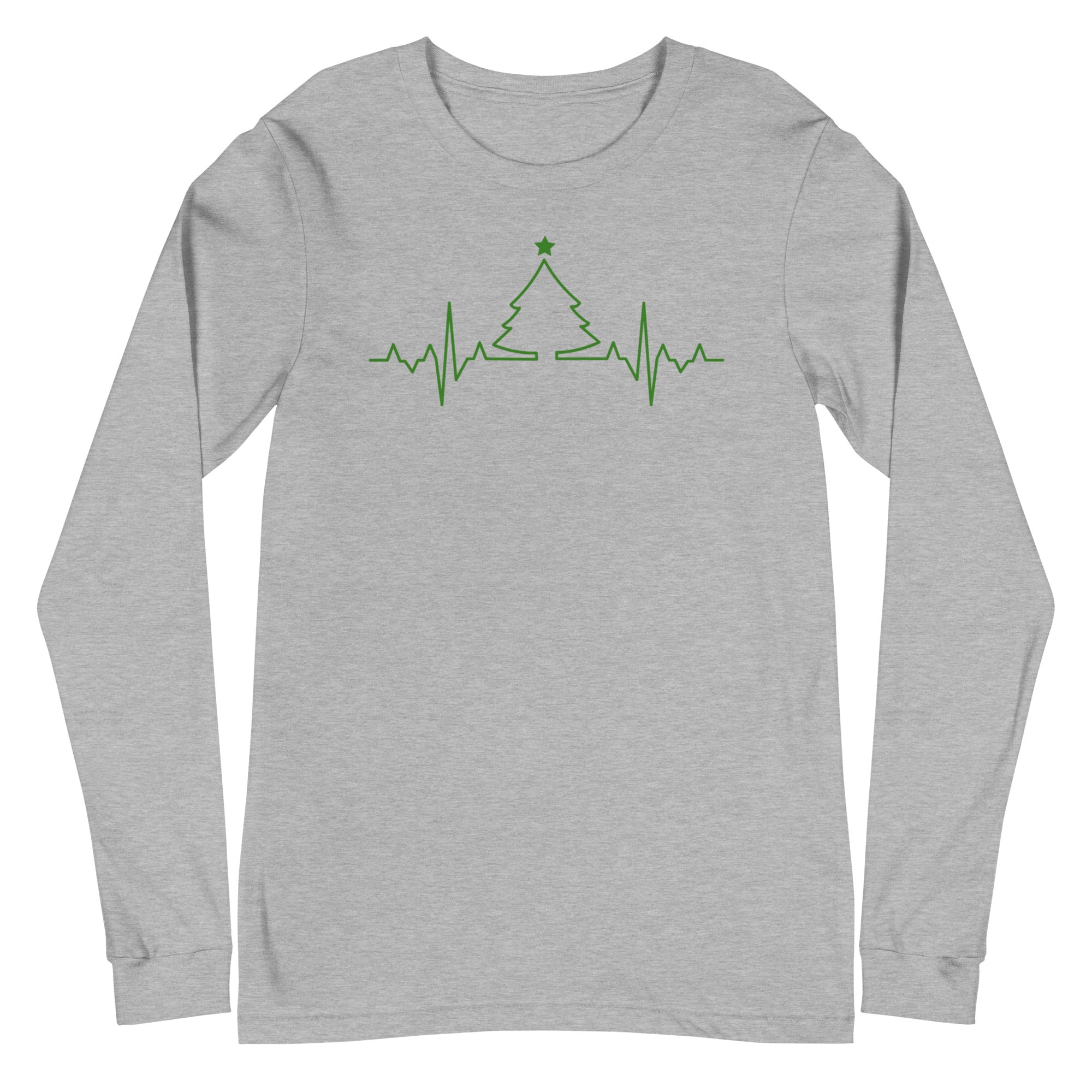 EKG Christmas Tree - Long Sleeve