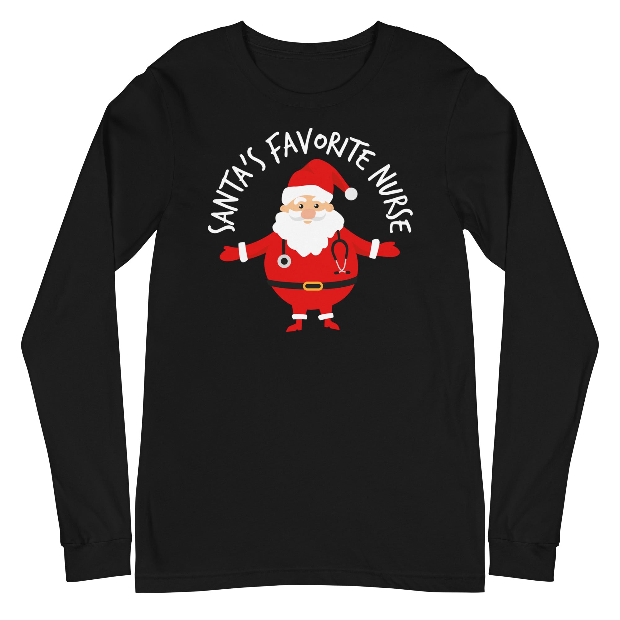 Santa's Favorite Nurse - Long Sleeve - SN