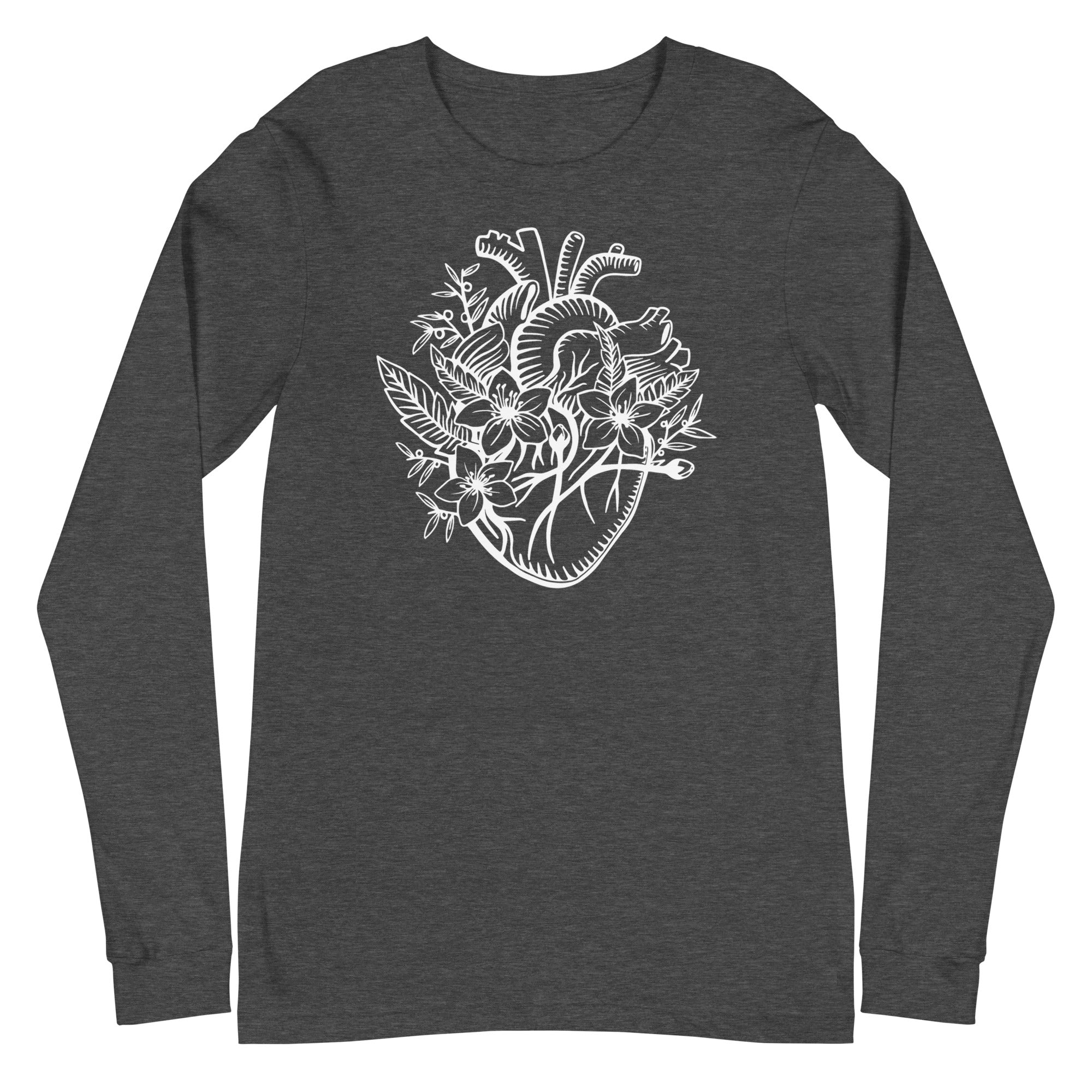 Floral Heart - Long Sleeve