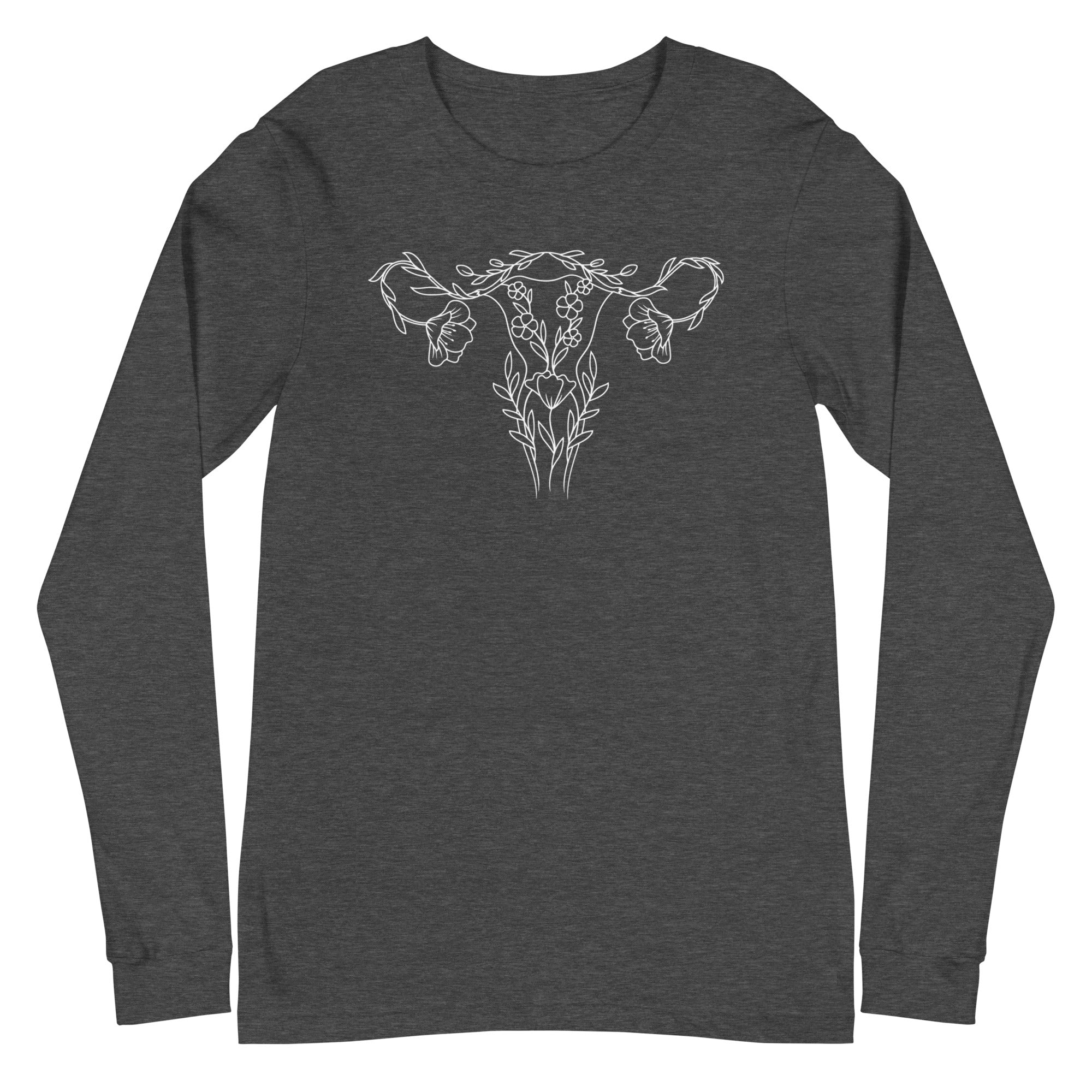 Floral Uterus - Long Sleeve