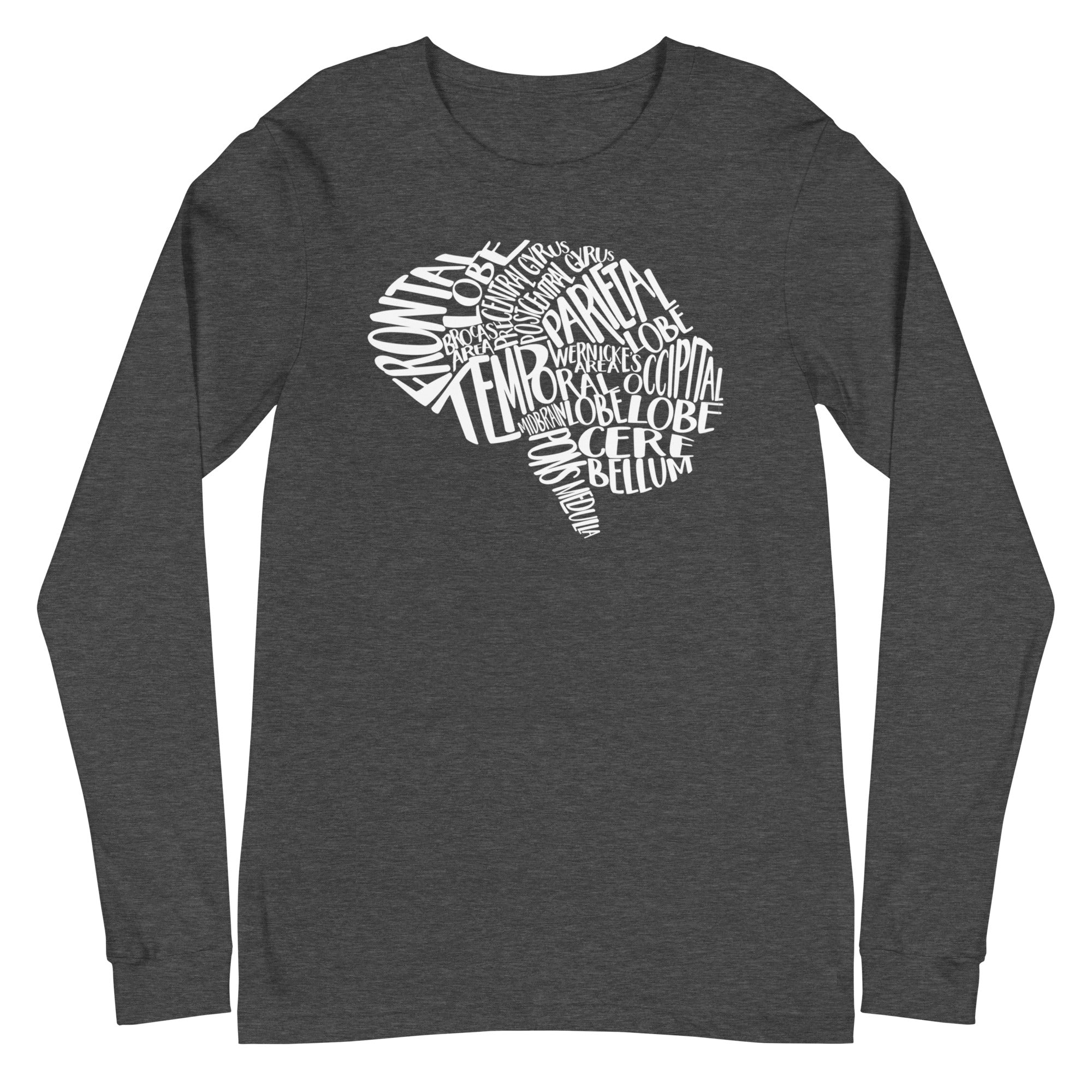 Typographical Brain - Long Sleeve