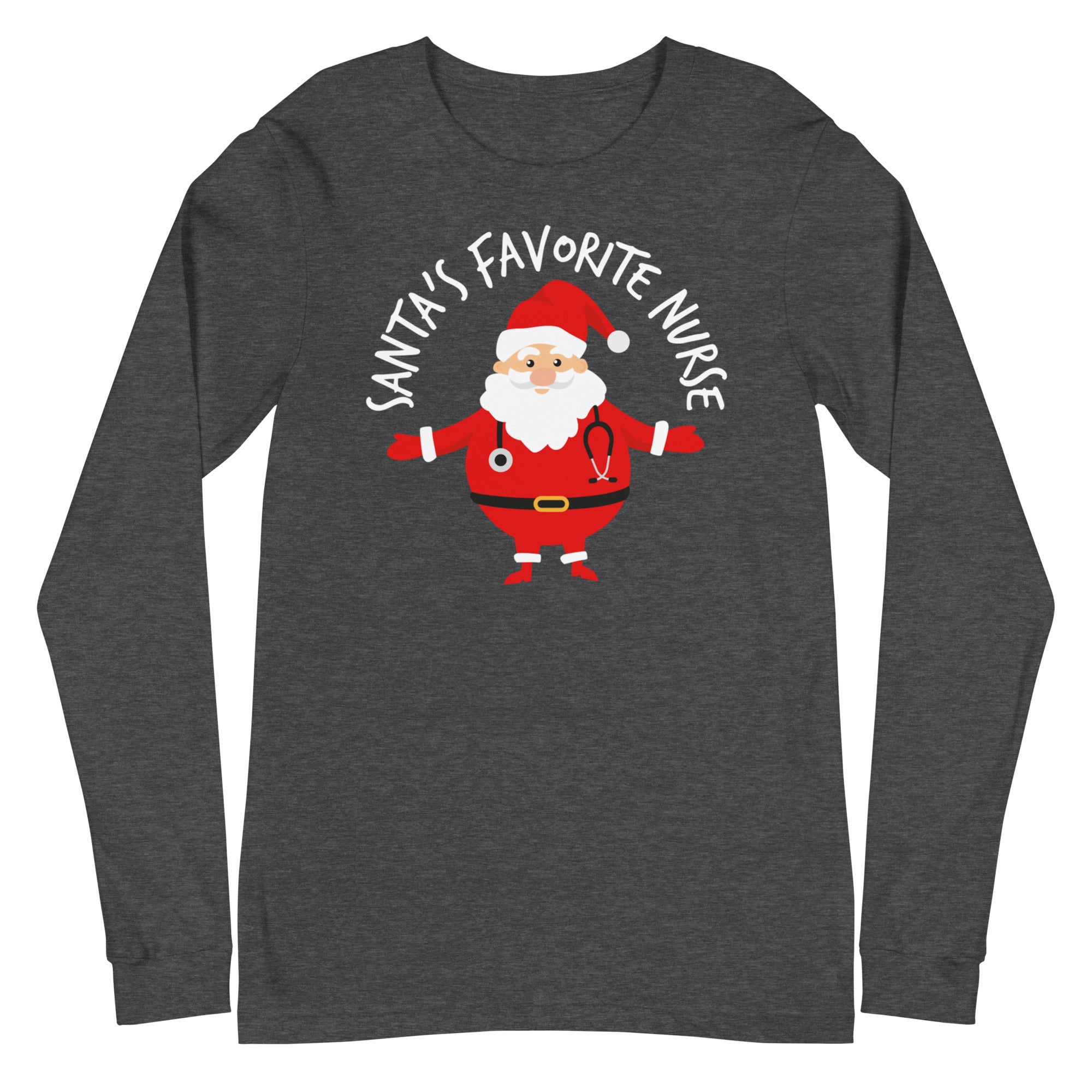 Santa's Favorite Nurse - Long Sleeve - SN