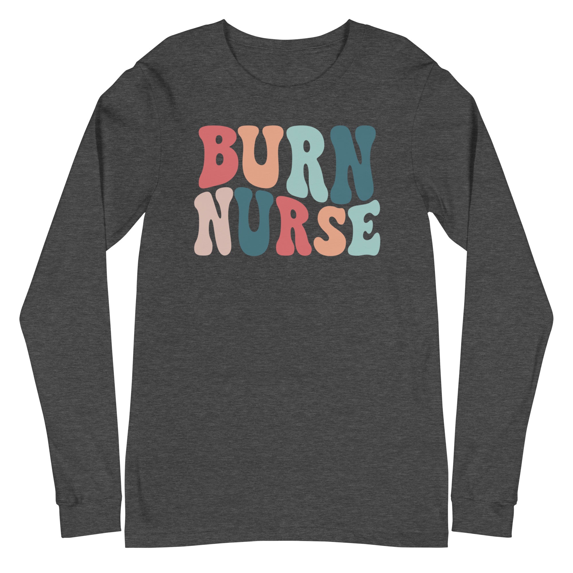 Retro Burn Nurse - Long Sleeve