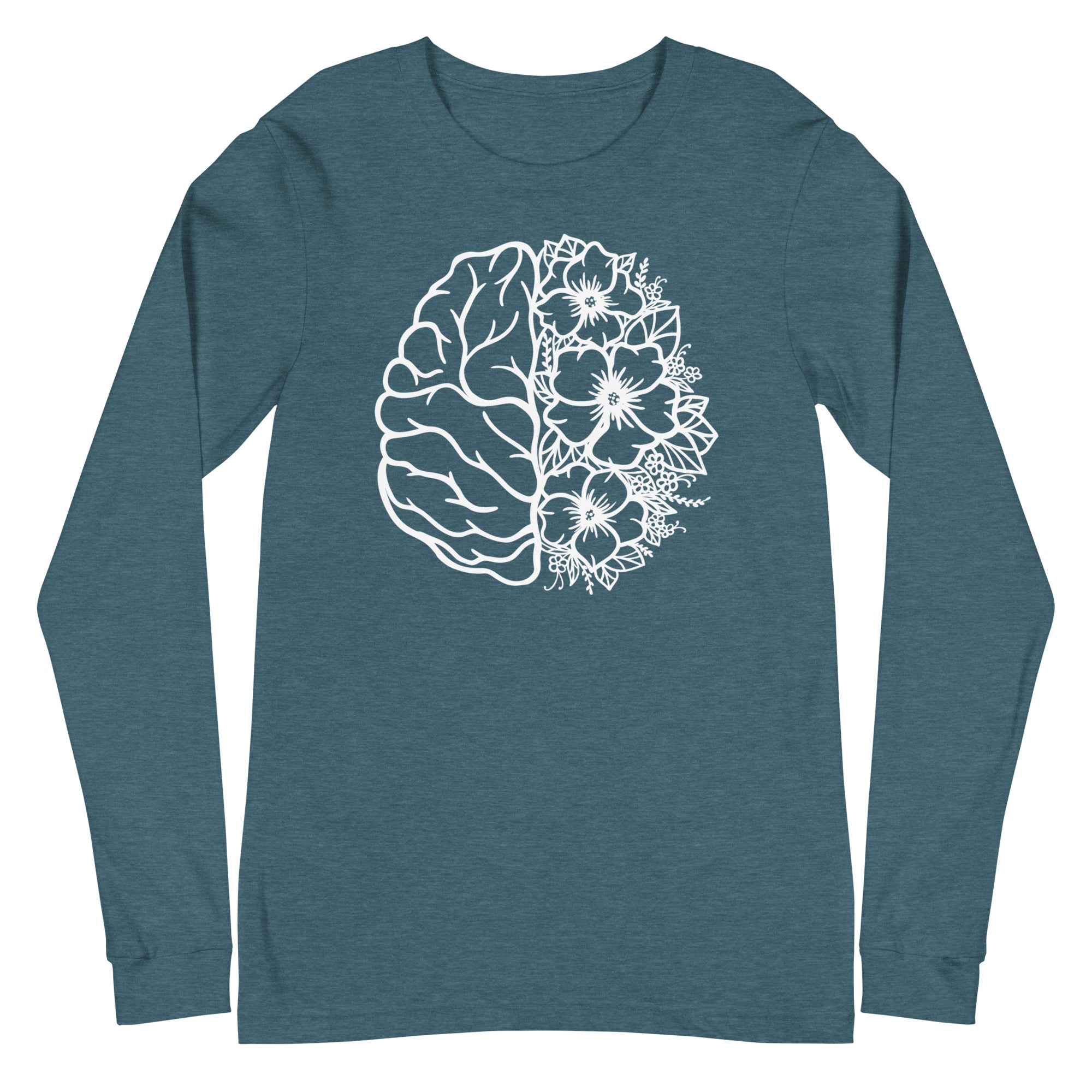 Floral Brain - Long Sleeve