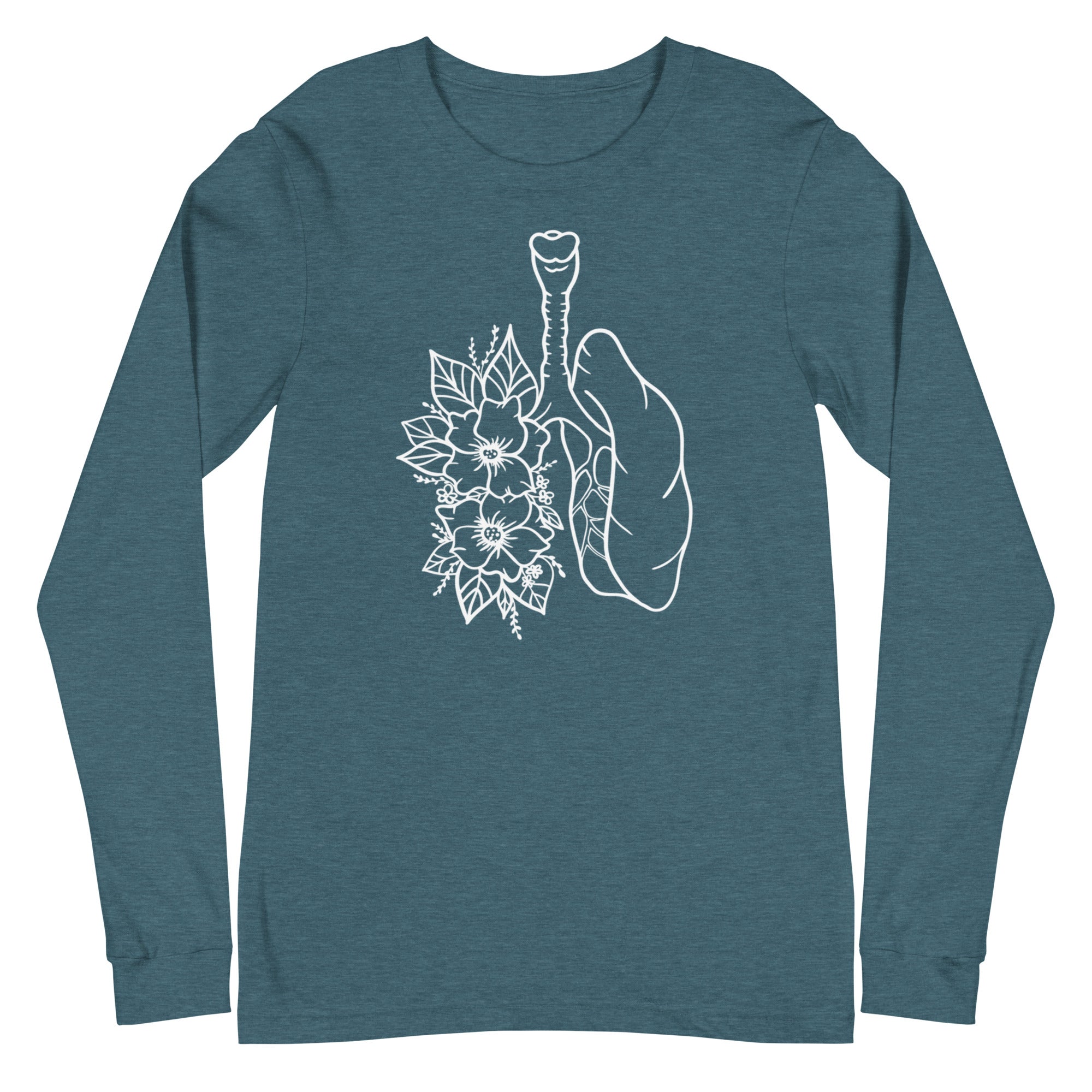Floral Lungs - Long Sleeve