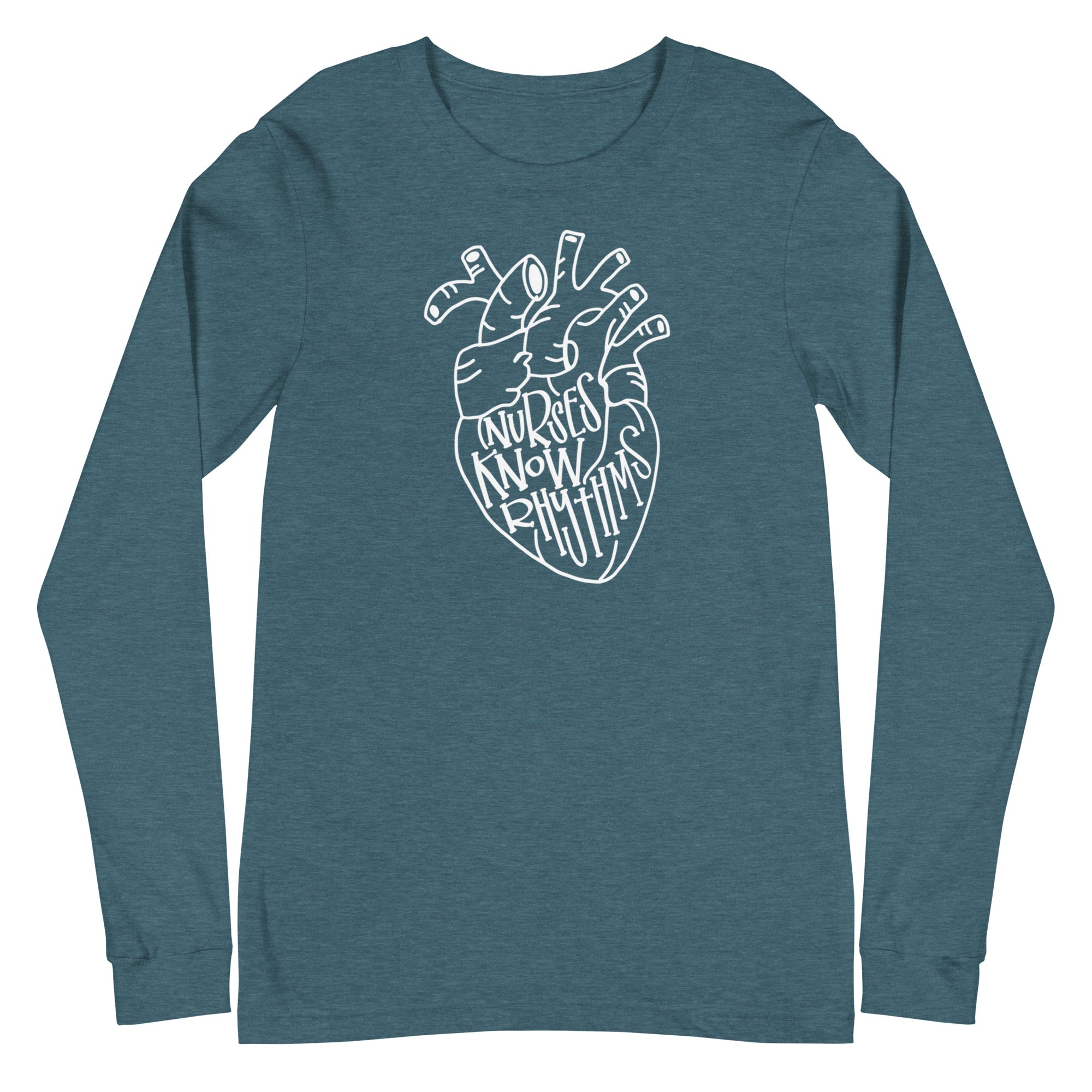 Nurses Know Rhythms - Long Sleeve