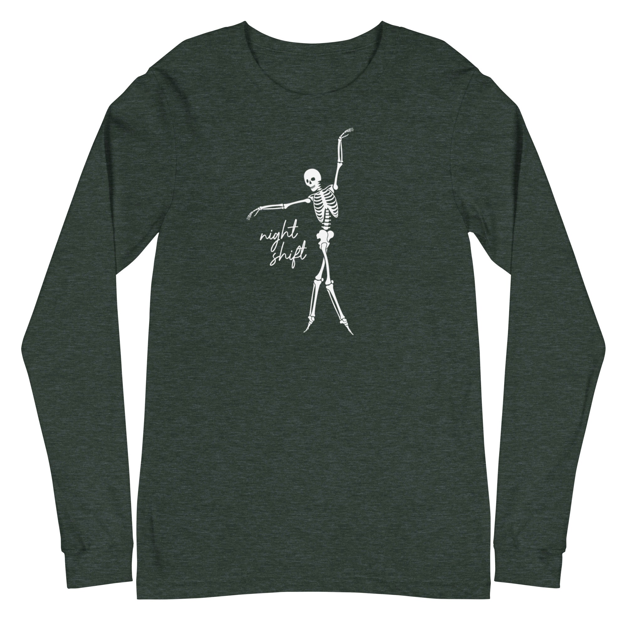Skeleton: Night Shift - Long Sleeve