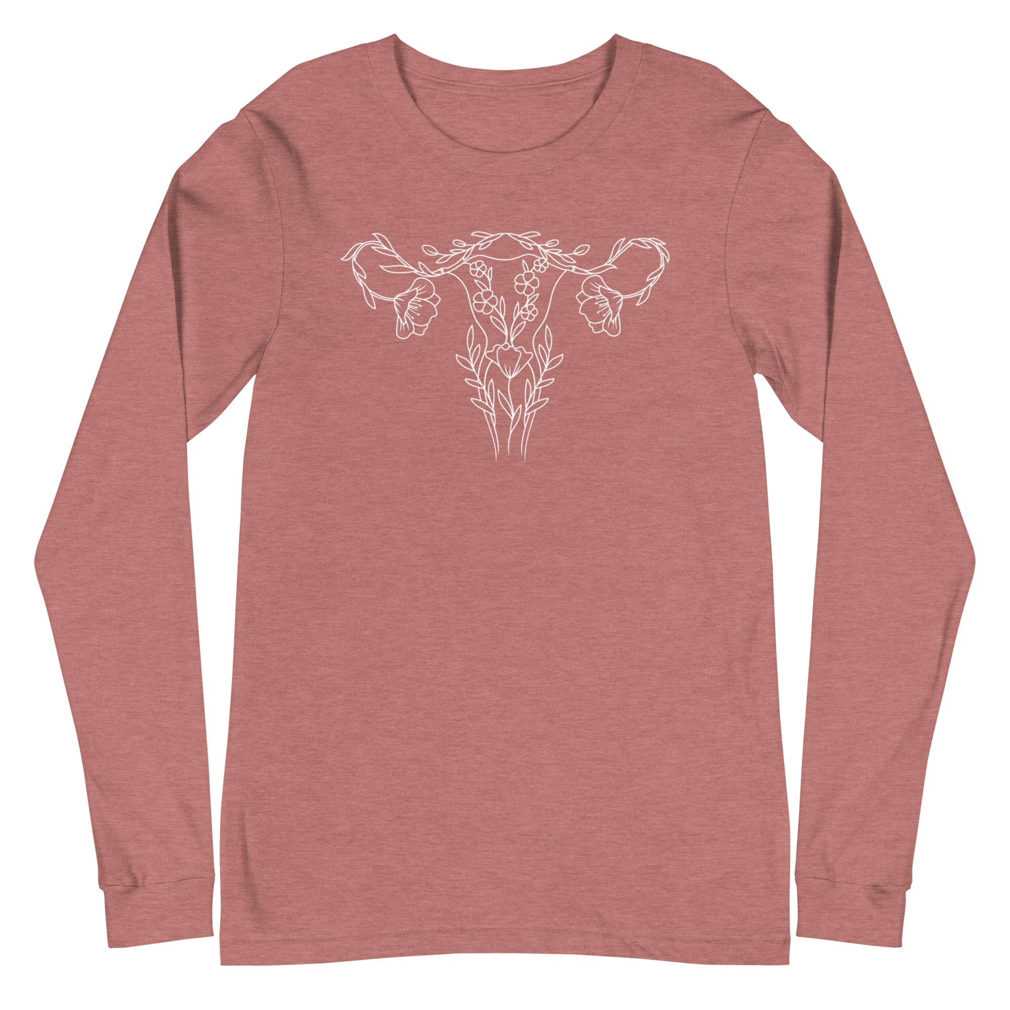 Floral Uterus - Long Sleeve