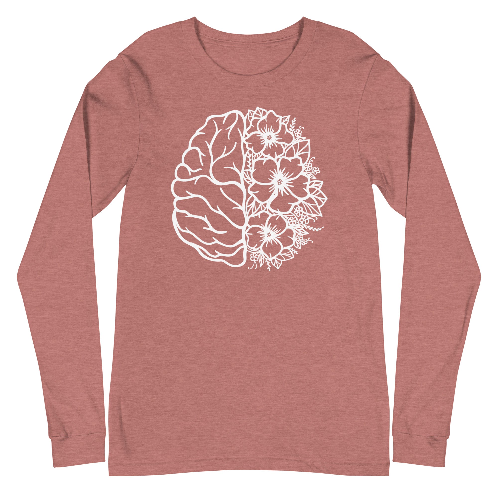 Floral Brain - Long Sleeve