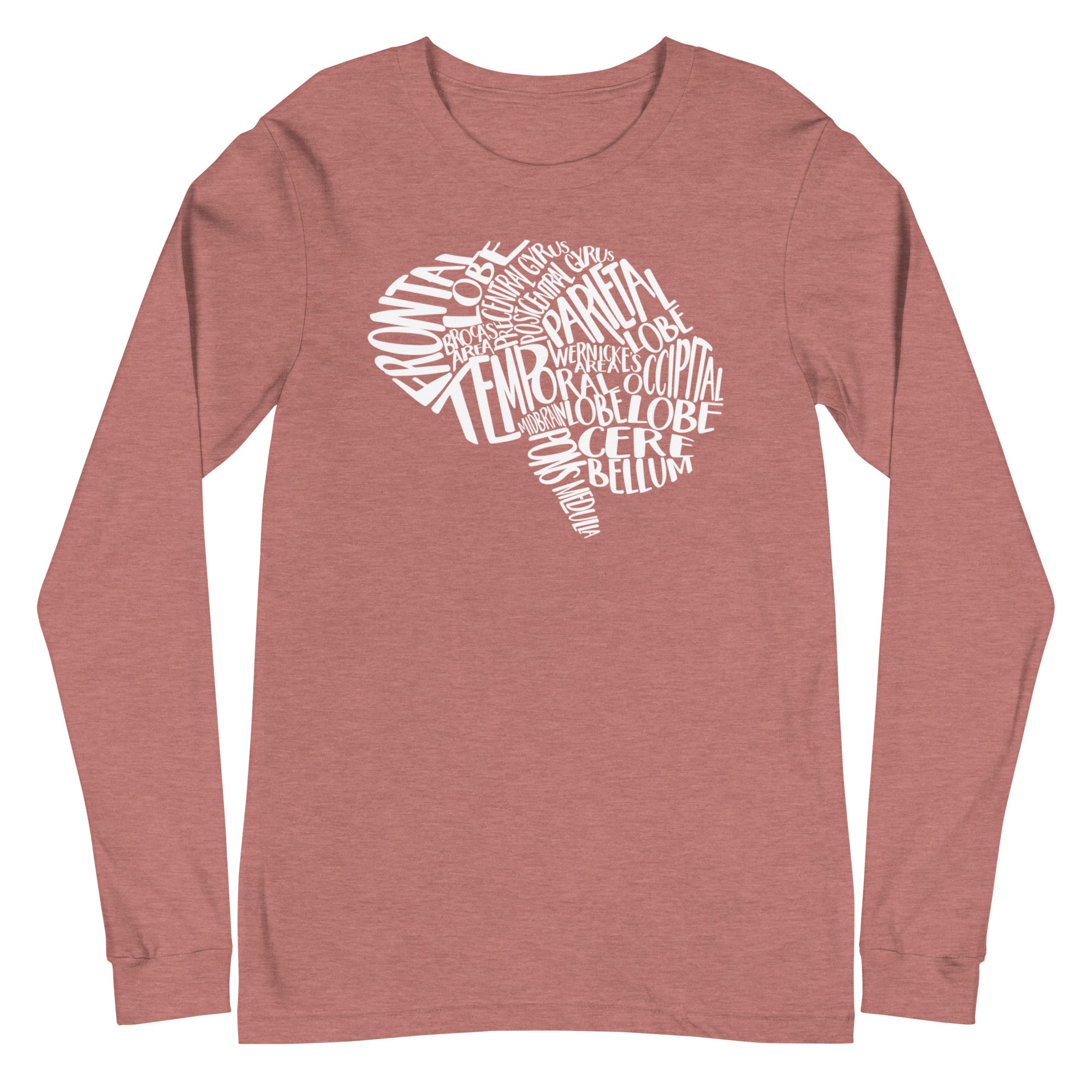 Typographical Brain - Long Sleeve
