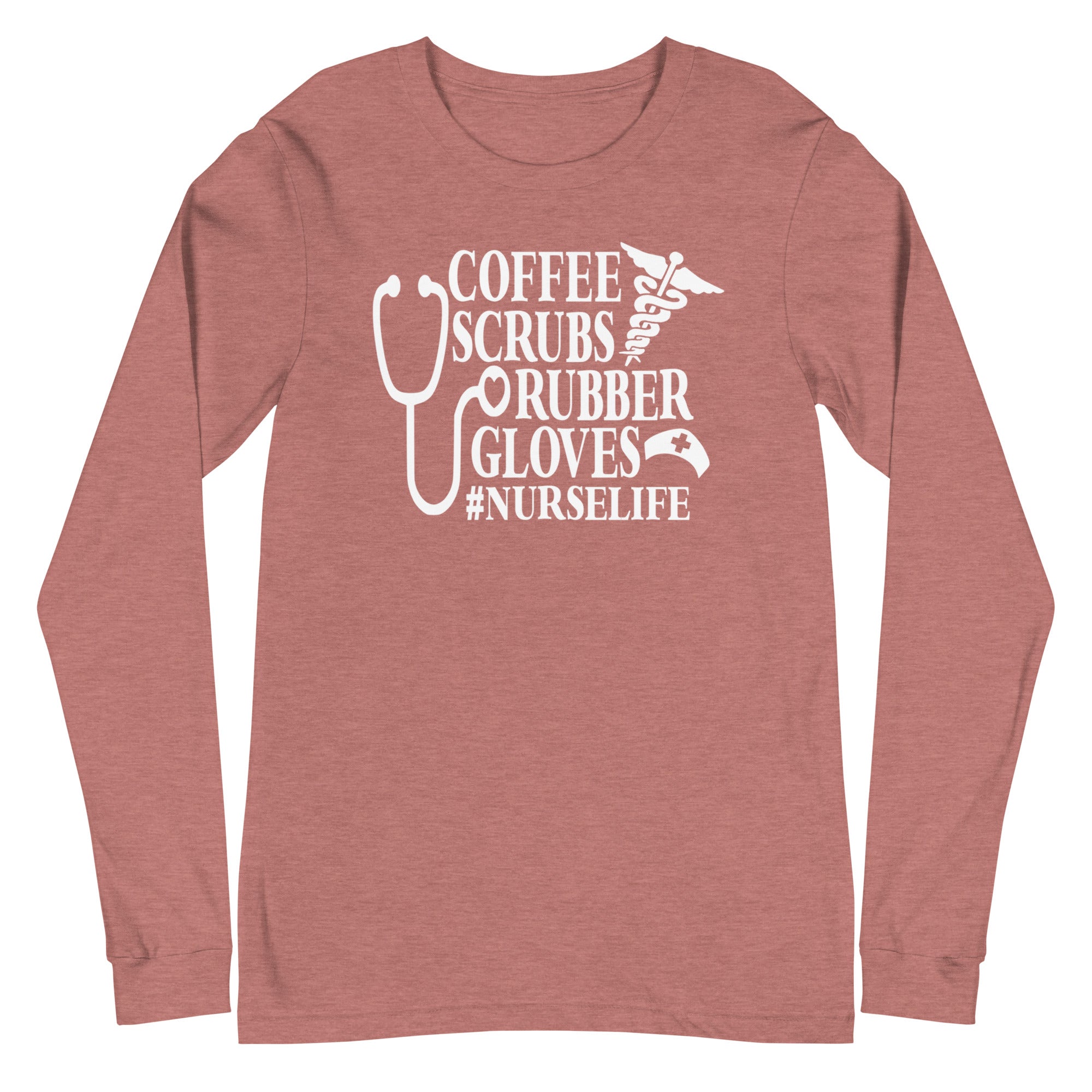 Coffee Scrubs Rubber Gloves - Long Sleeve