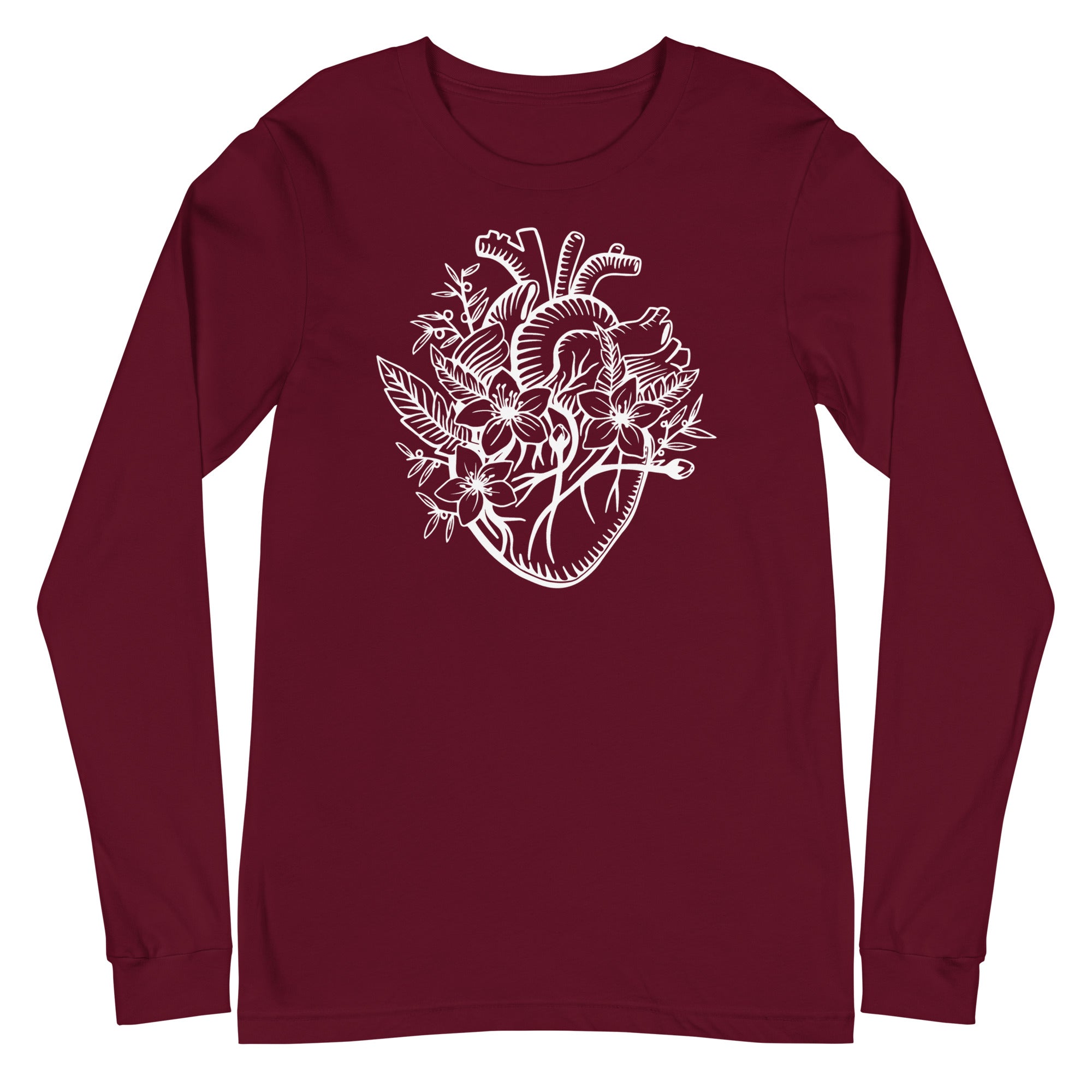 Floral Heart - Long Sleeve