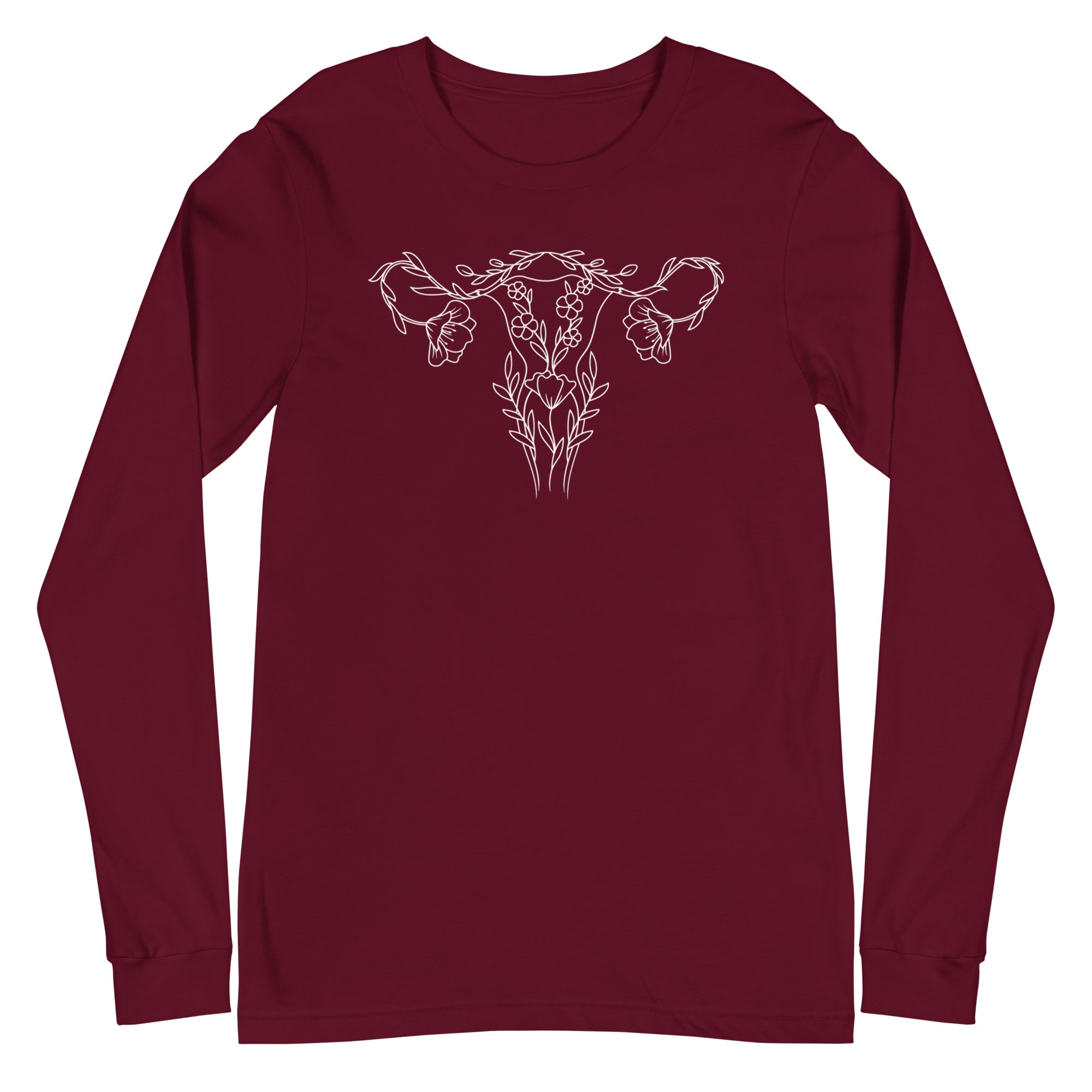 Floral Uterus - Long Sleeve