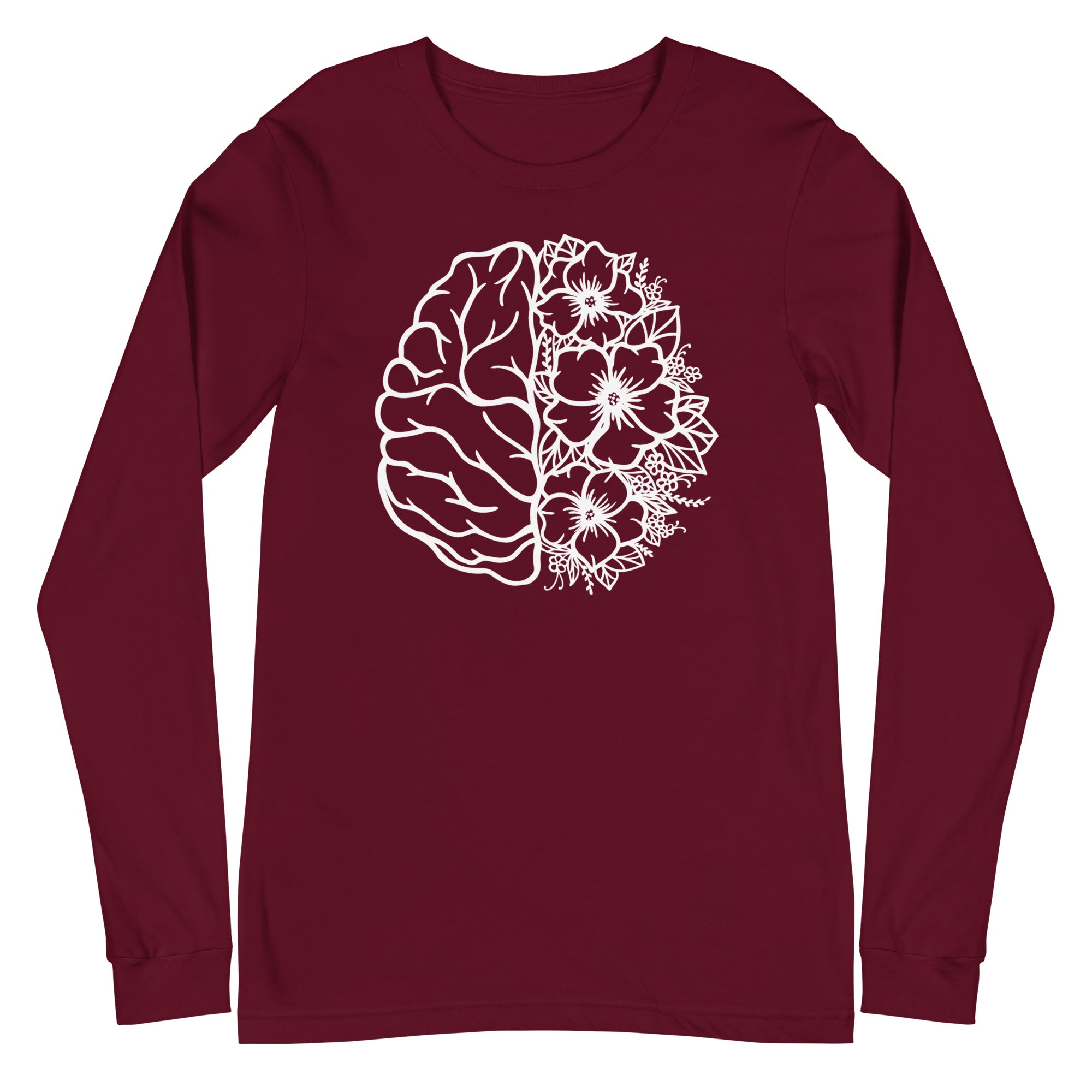 Floral Brain - Long Sleeve